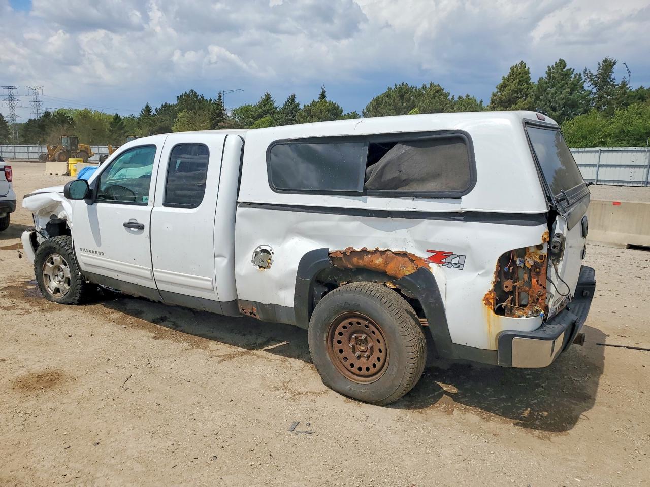 2010 Chevrolet Silverado K1500 Lt Белый vin: 1GCSKSE35AZ215761
