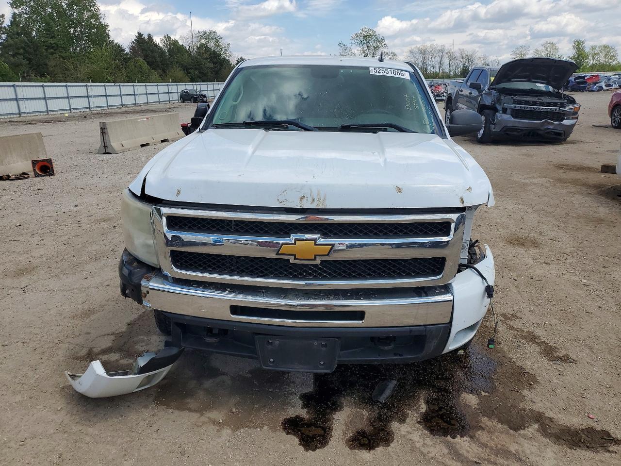 2010 Chevrolet Silverado K1500 Lt Белый vin: 1GCSKSE35AZ215761