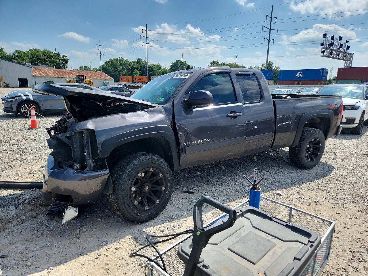 2010 Chevrolet Silverado K1500 Lt Black vin: 1GCSKSE35AZ265091