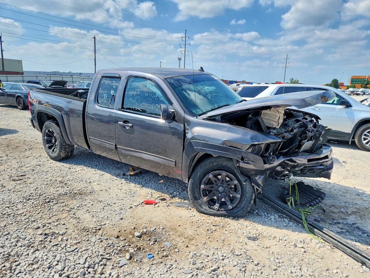 2010 Chevrolet Silverado K1500 Lt Black vin: 1GCSKSE35AZ265091