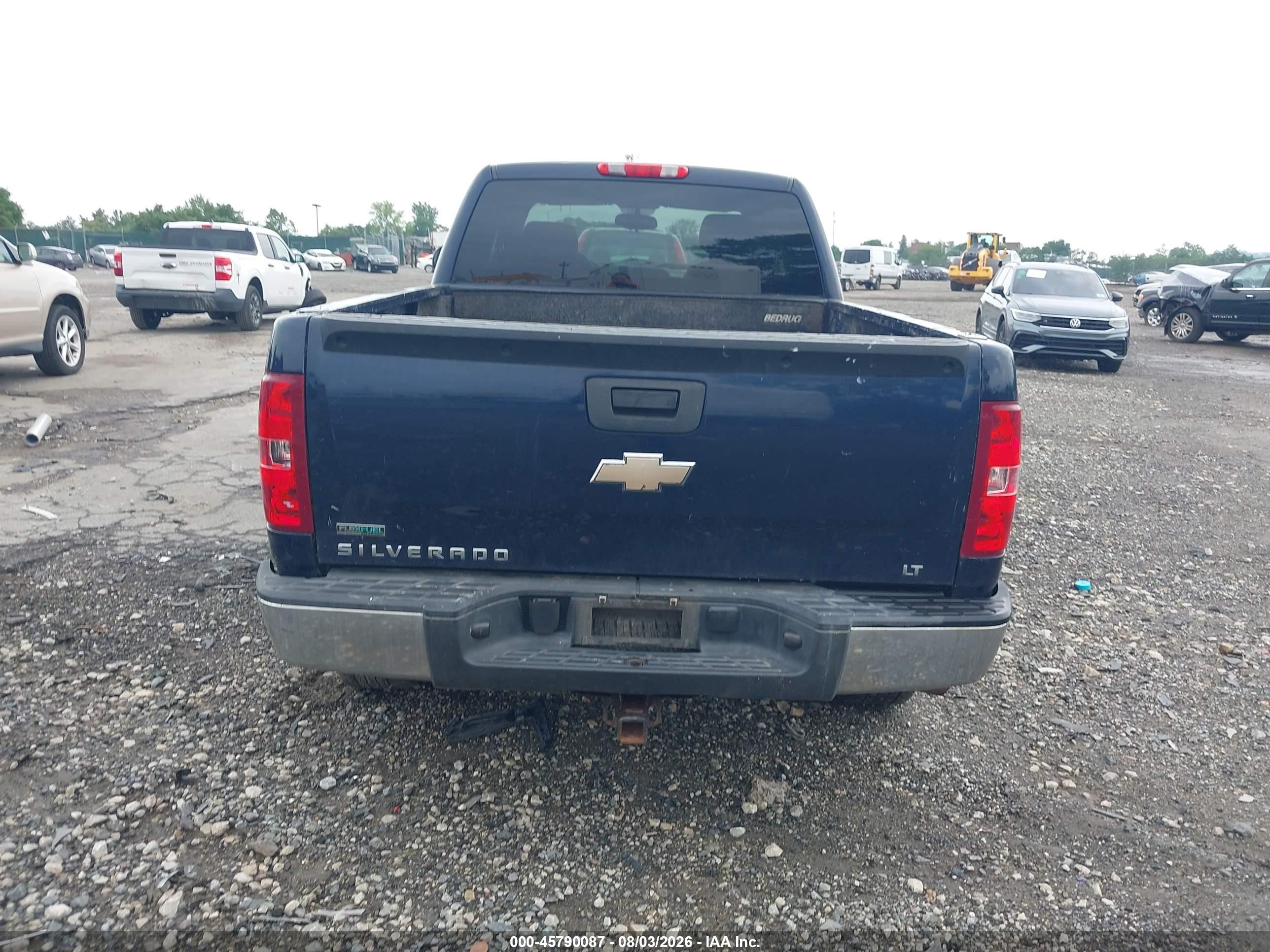 2010 Chevrolet Silverado 1500 Lt Dark Blue vin: 1GCSKSE35AZ285180
