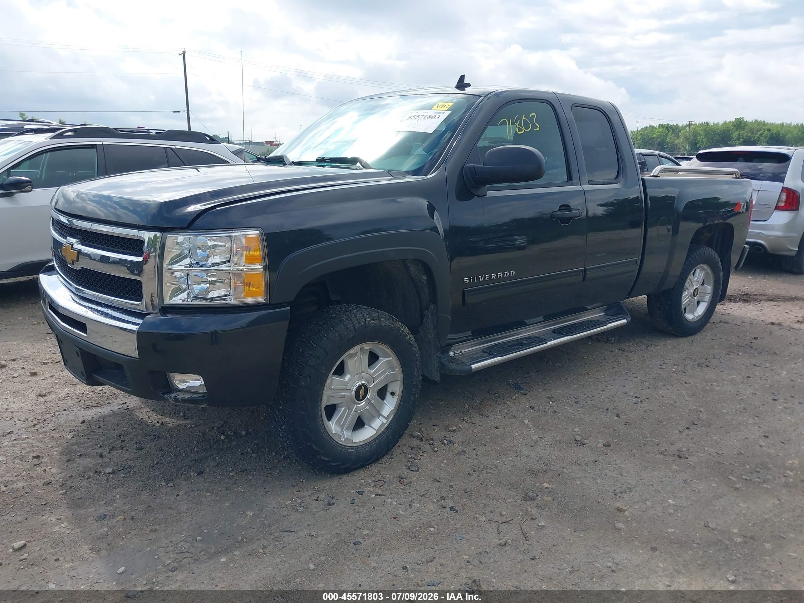 2010 Chevrolet Silverado 1500 Lt Black vin: 1GCSKSE36AZ163976