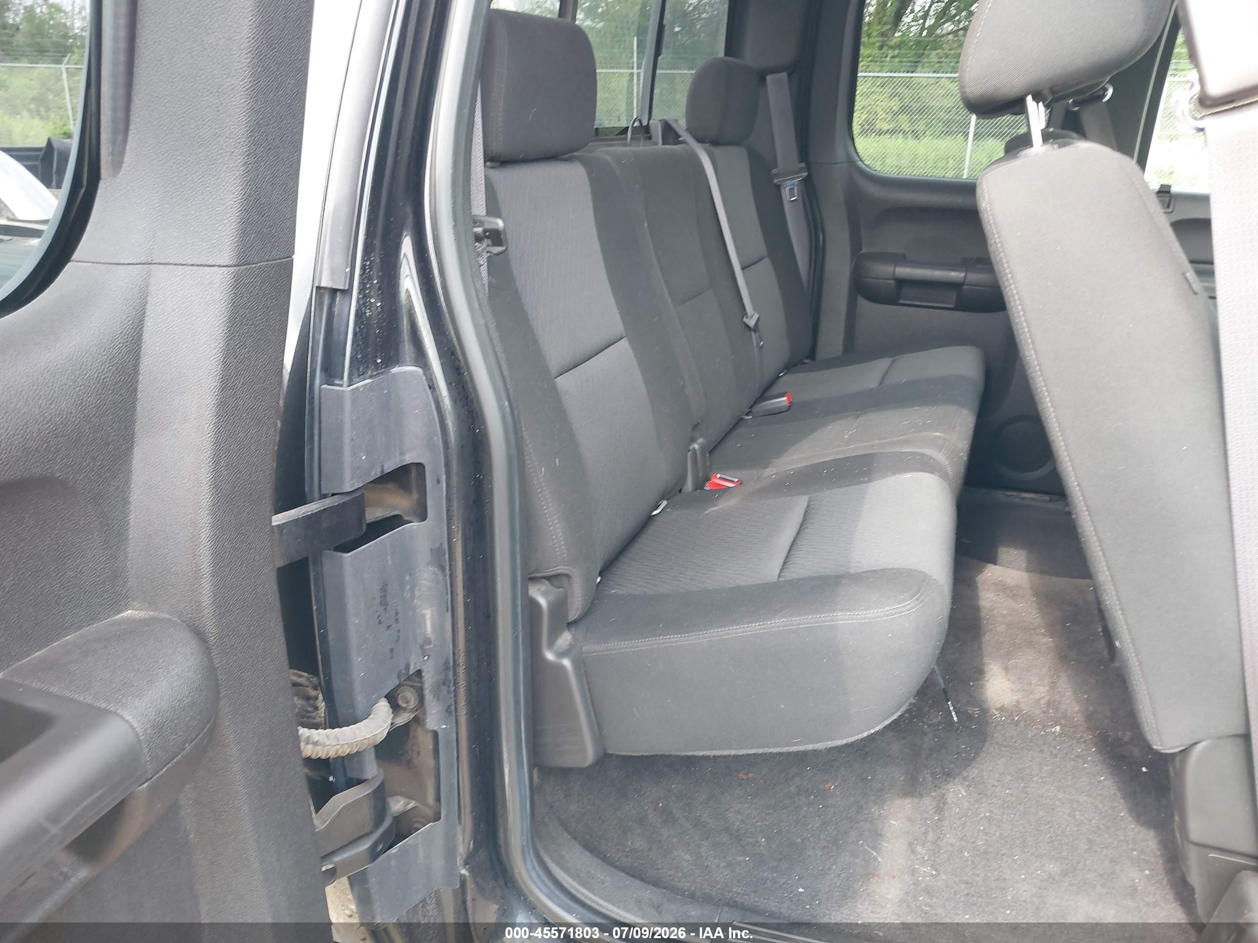 2010 Chevrolet Silverado 1500 Lt Black vin: 1GCSKSE36AZ163976