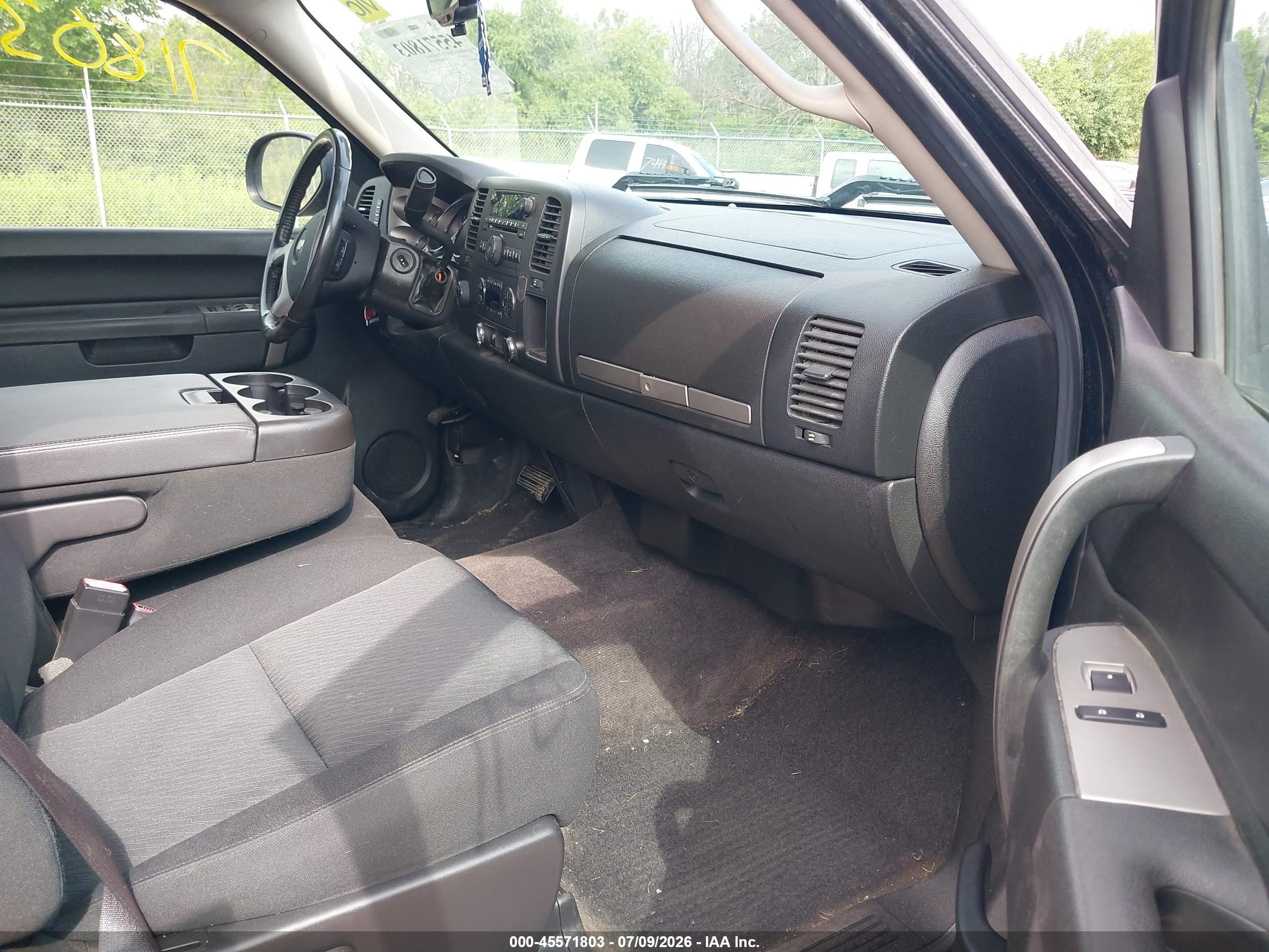 2010 Chevrolet Silverado 1500 Lt Black vin: 1GCSKSE36AZ163976