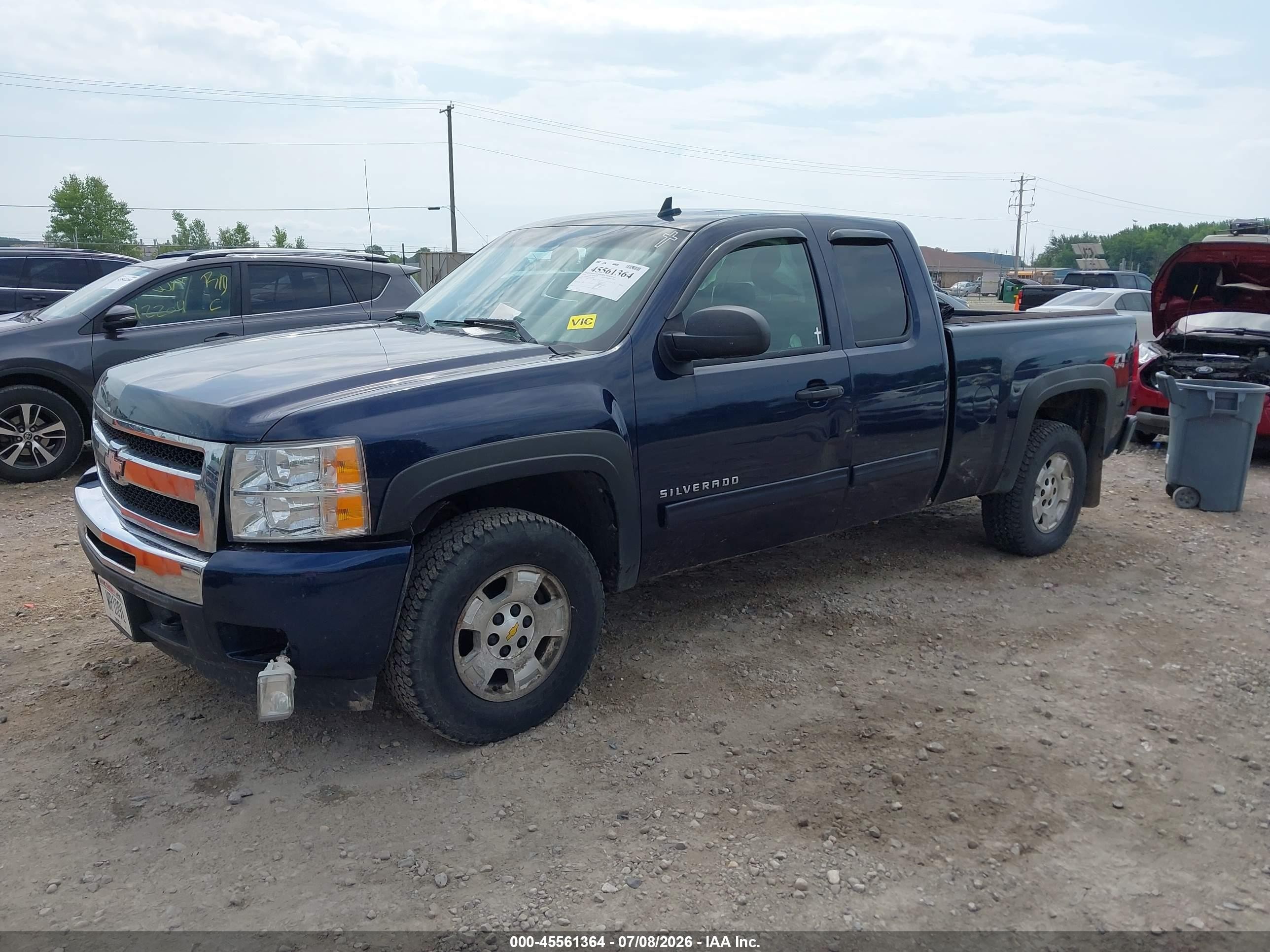 2010 Chevrolet Silverado 1500 Lt Синий vin: 1GCSKSE36AZ270946