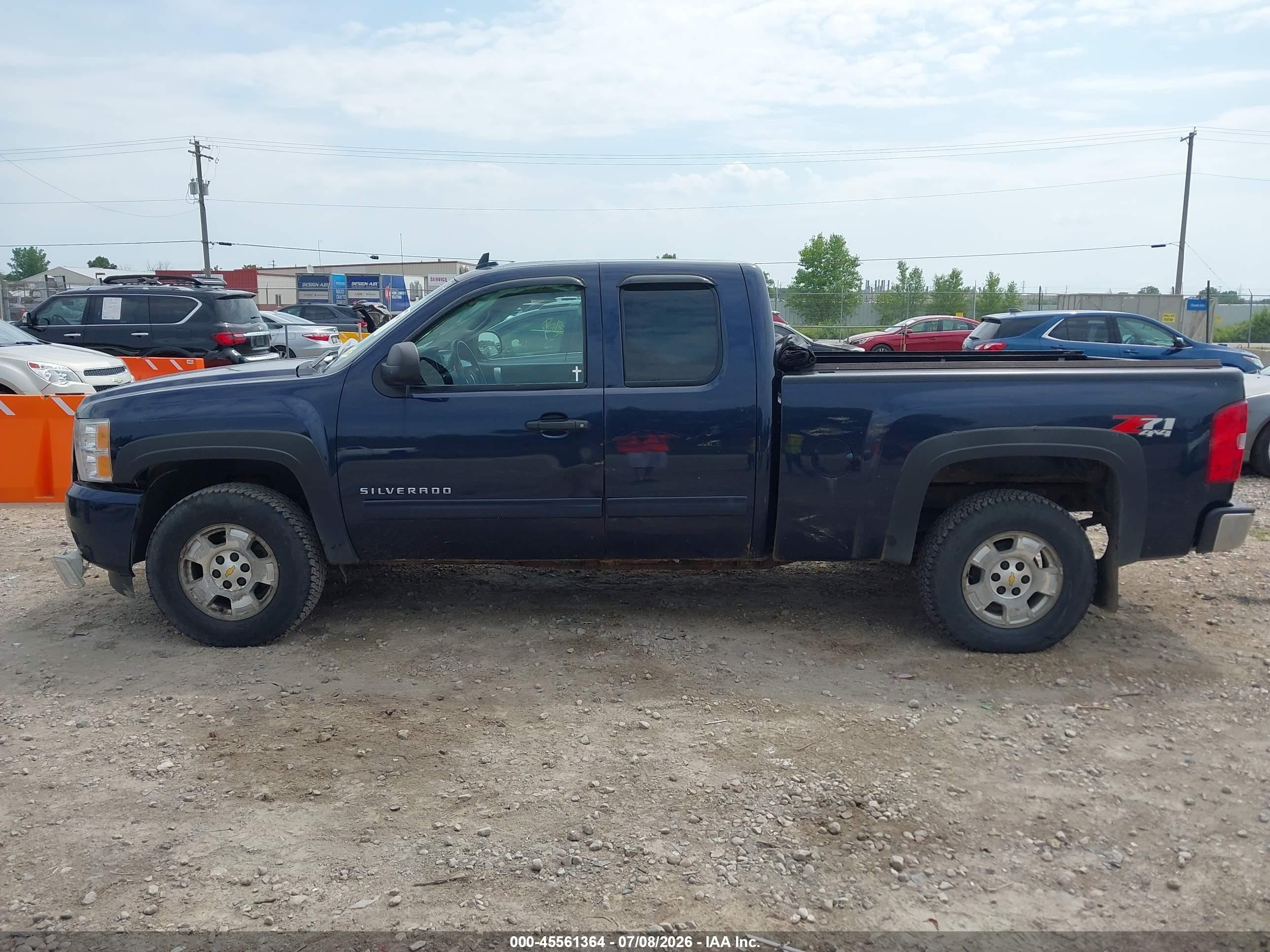 2010 Chevrolet Silverado 1500 Lt Синий vin: 1GCSKSE36AZ270946