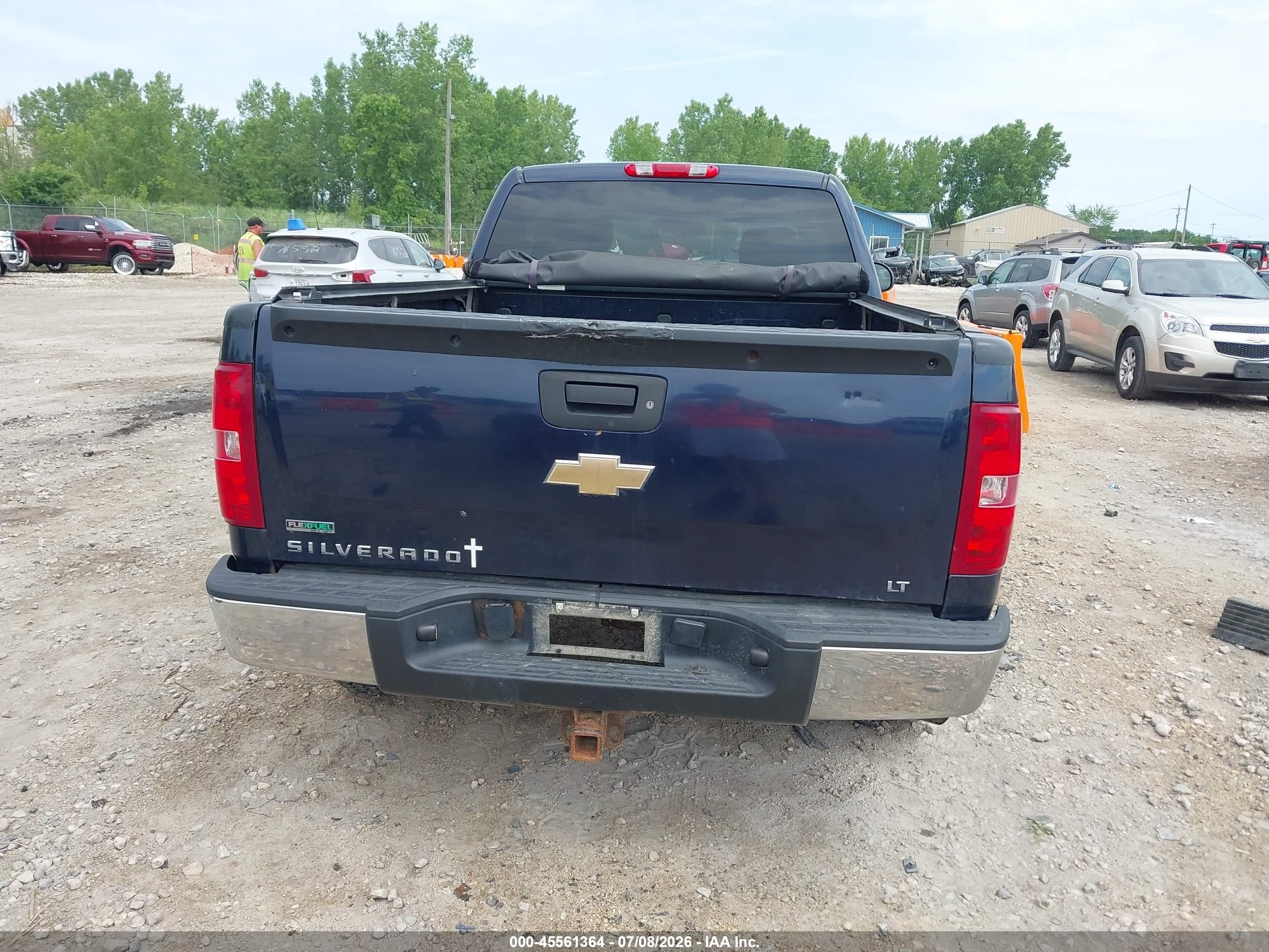 2010 Chevrolet Silverado 1500 Lt Синий vin: 1GCSKSE36AZ270946