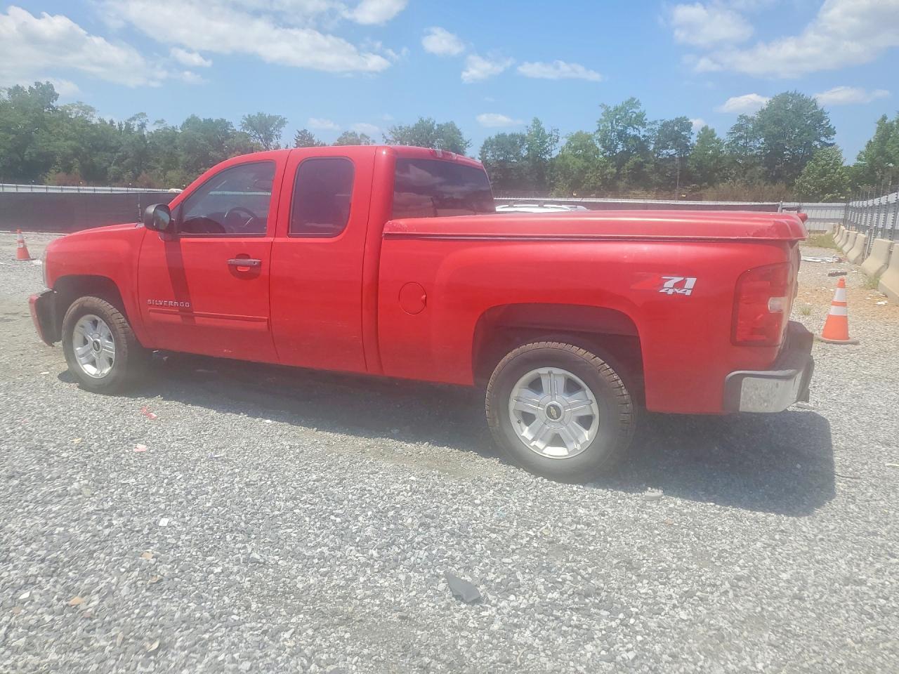2010 Chevrolet Silverado K1500 Lt Red vin: 1GCSKSE36AZ280408