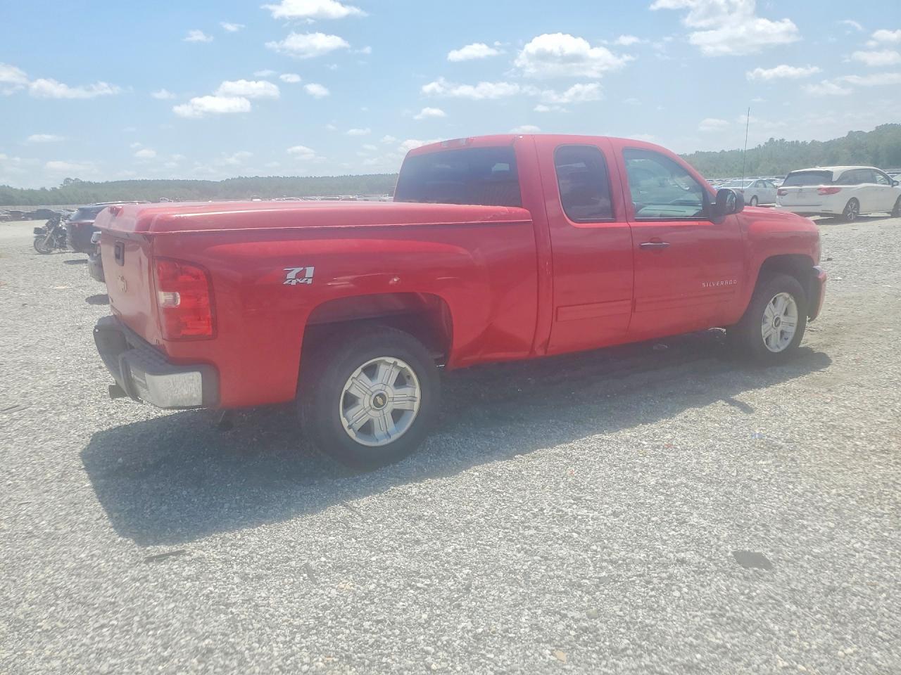 2010 Chevrolet Silverado K1500 Lt Red vin: 1GCSKSE36AZ280408
