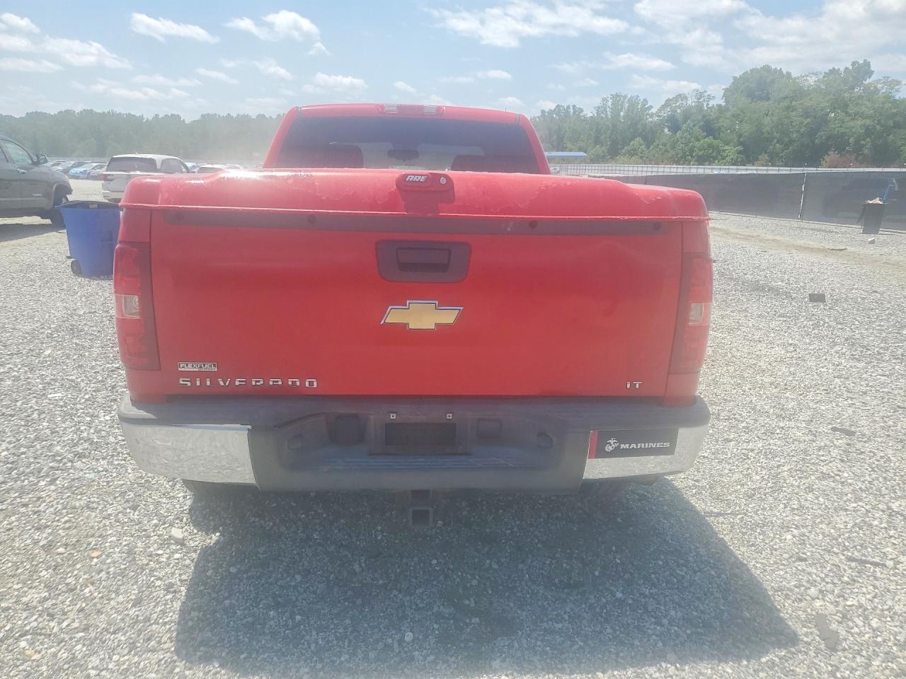 2010 Chevrolet Silverado K1500 Lt Red vin: 1GCSKSE36AZ280408