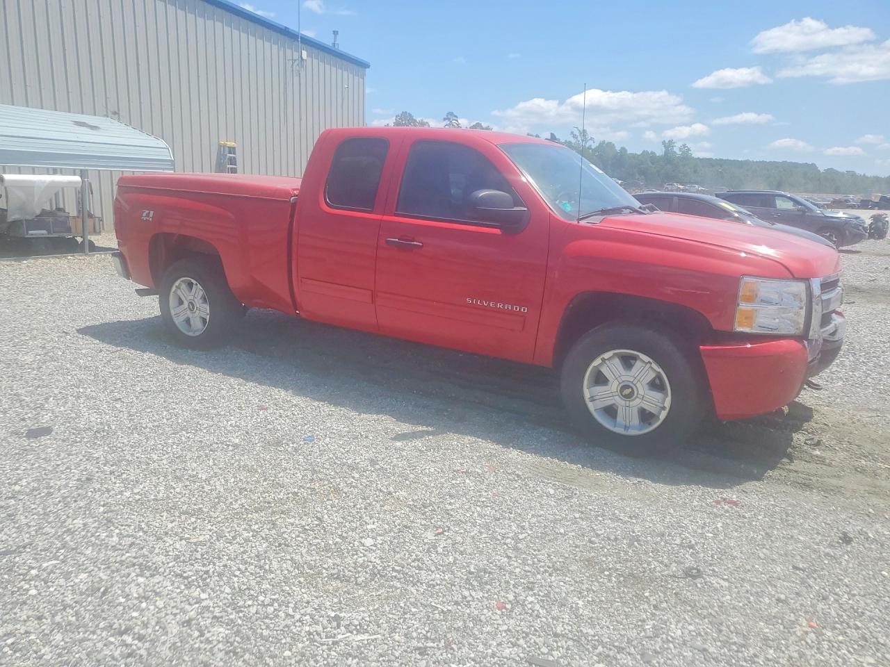 2010 Chevrolet Silverado K1500 Lt Red vin: 1GCSKSE36AZ280408