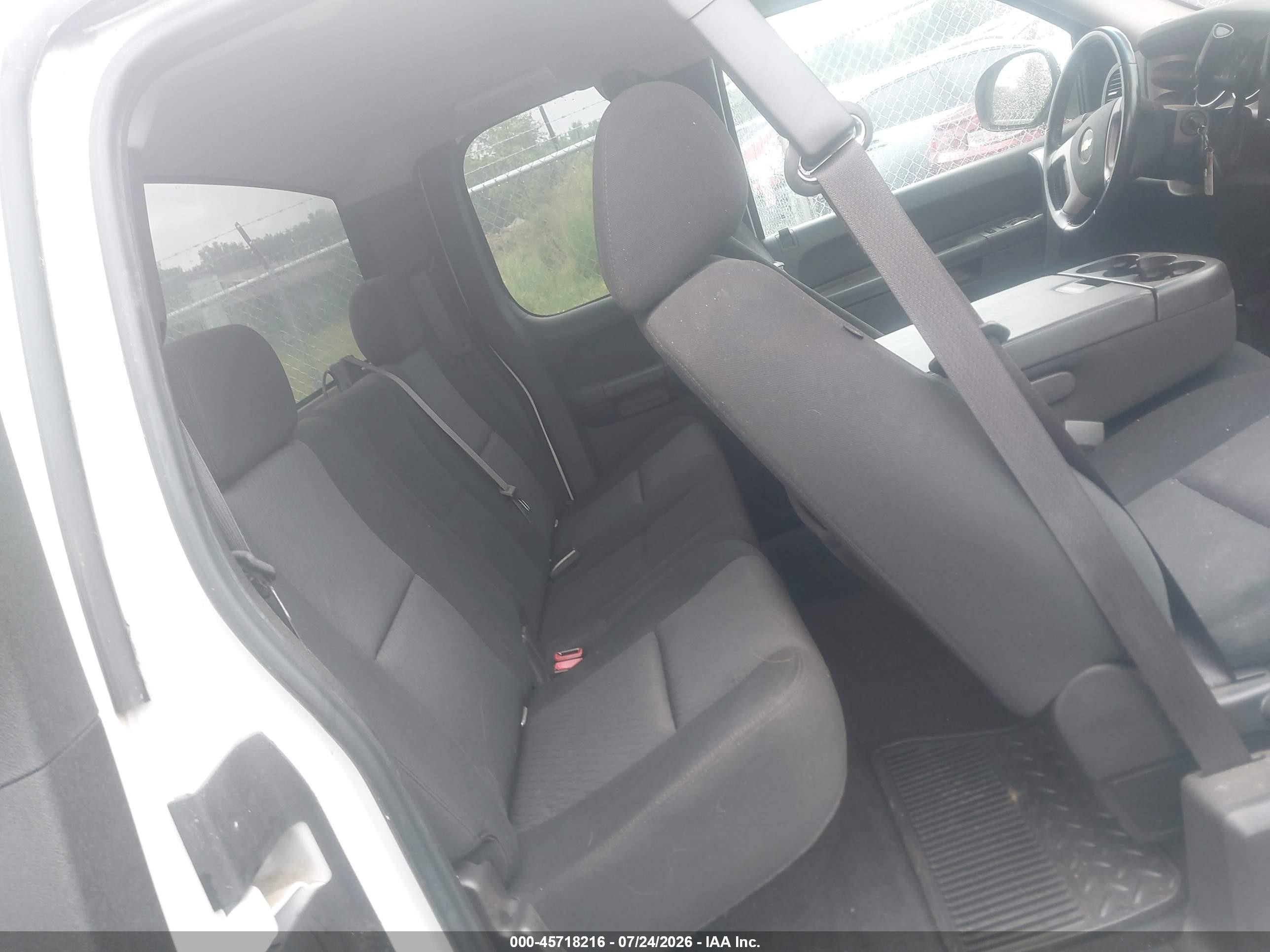 2010 Chevrolet Silverado 1500 Lt White vin: 1GCSKSE37AZ125074