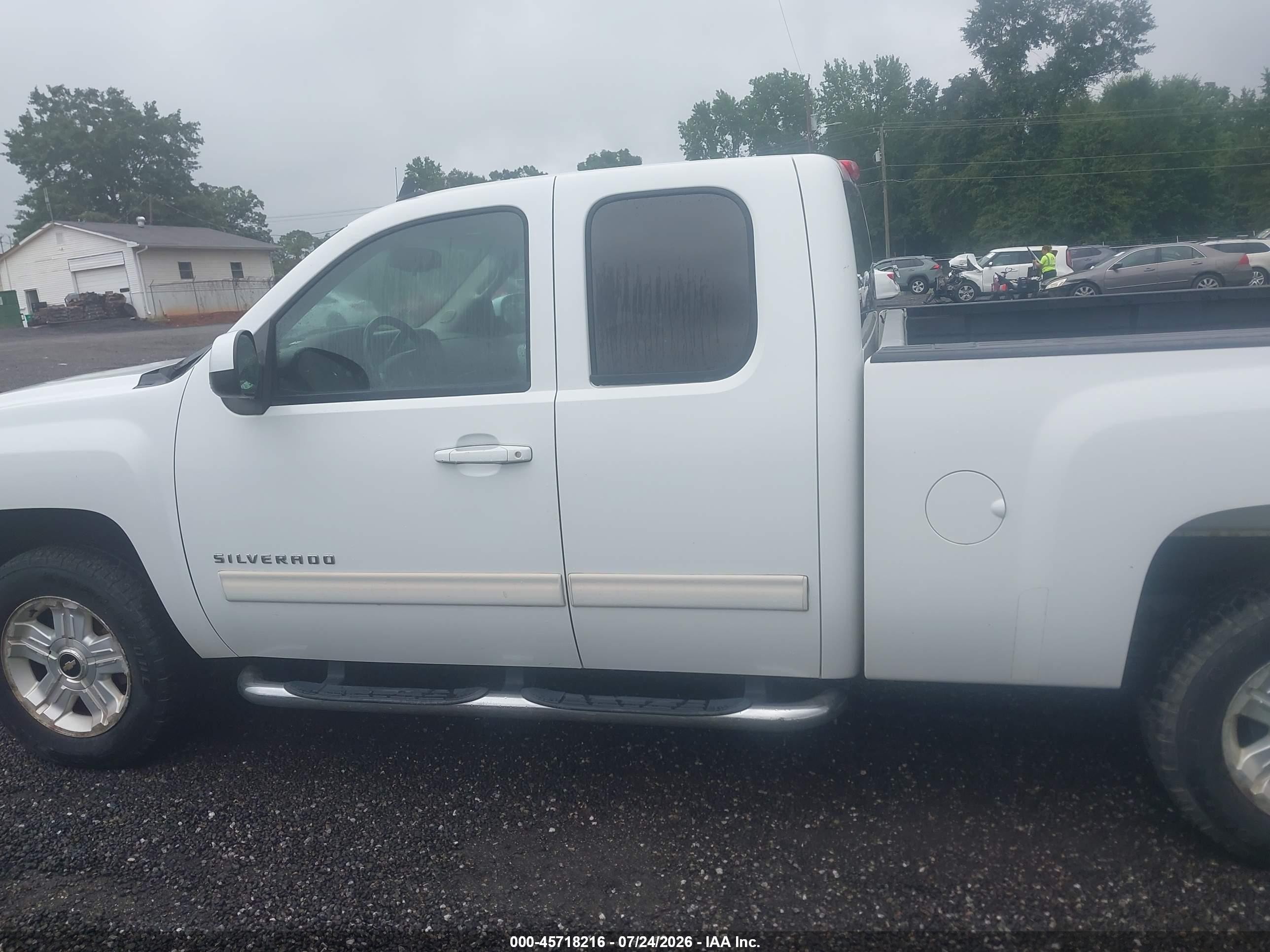 2010 Chevrolet Silverado 1500 Lt White vin: 1GCSKSE37AZ125074