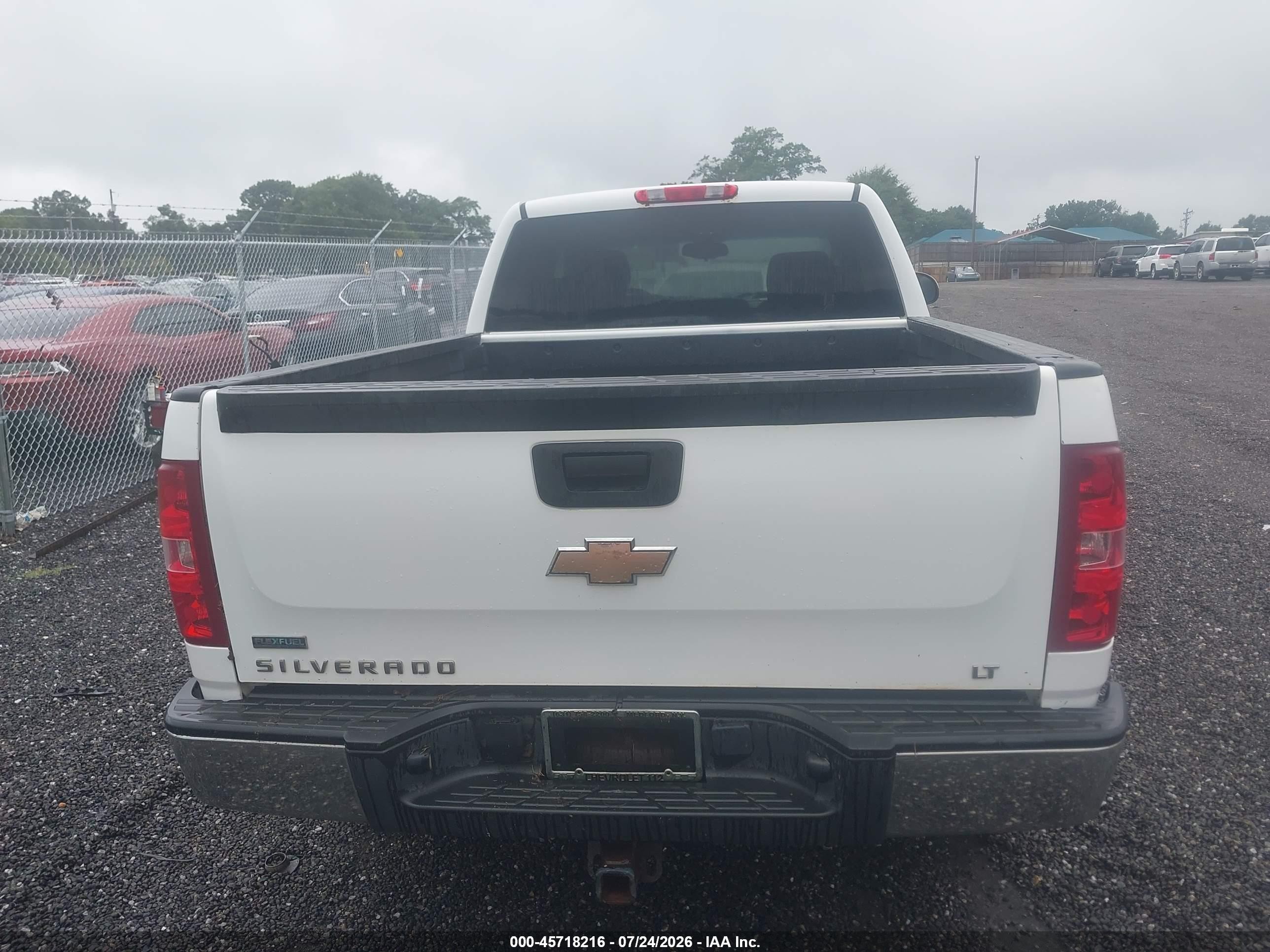 2010 Chevrolet Silverado 1500 Lt White vin: 1GCSKSE37AZ125074