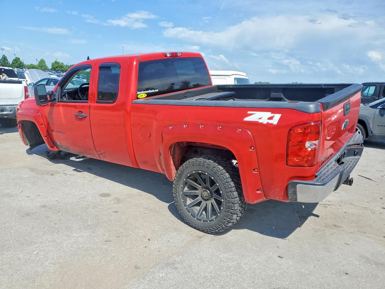 2010 Chevrolet Silverado K1500 Lt Red vin: 1GCSKSE37AZ148953
