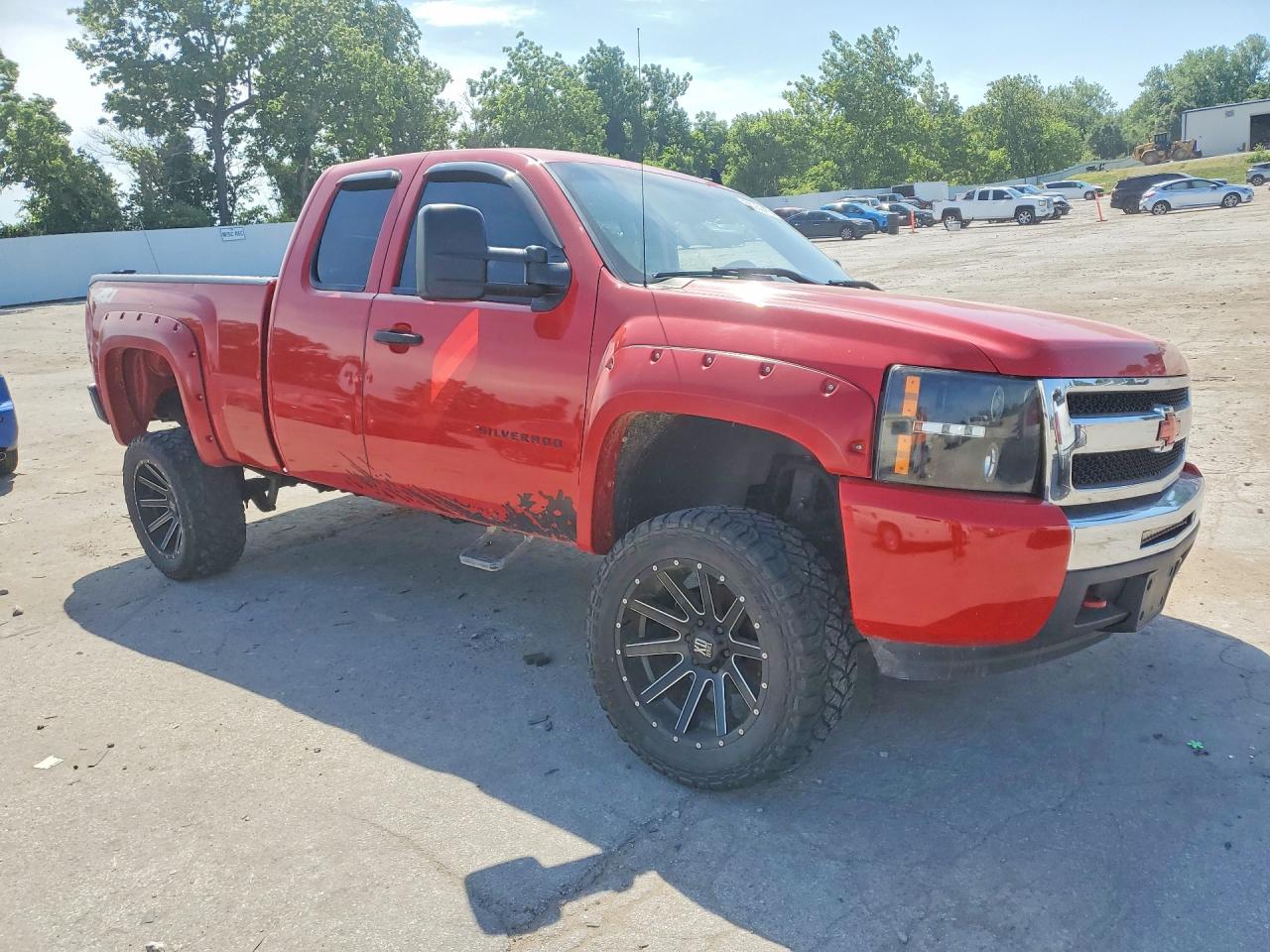 2010 Chevrolet Silverado K1500 Lt Red vin: 1GCSKSE37AZ148953