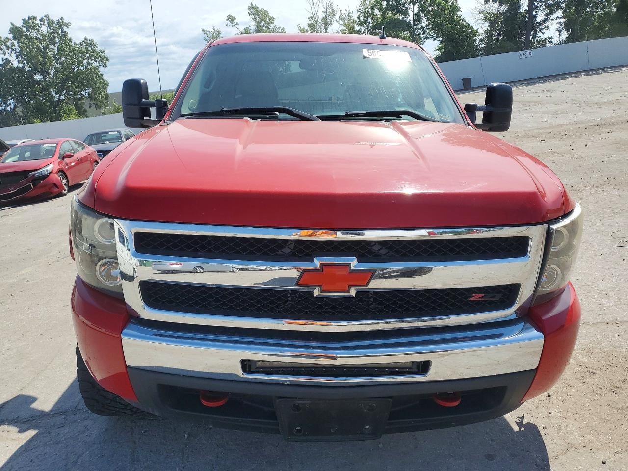 2010 Chevrolet Silverado K1500 Lt Red vin: 1GCSKSE37AZ148953