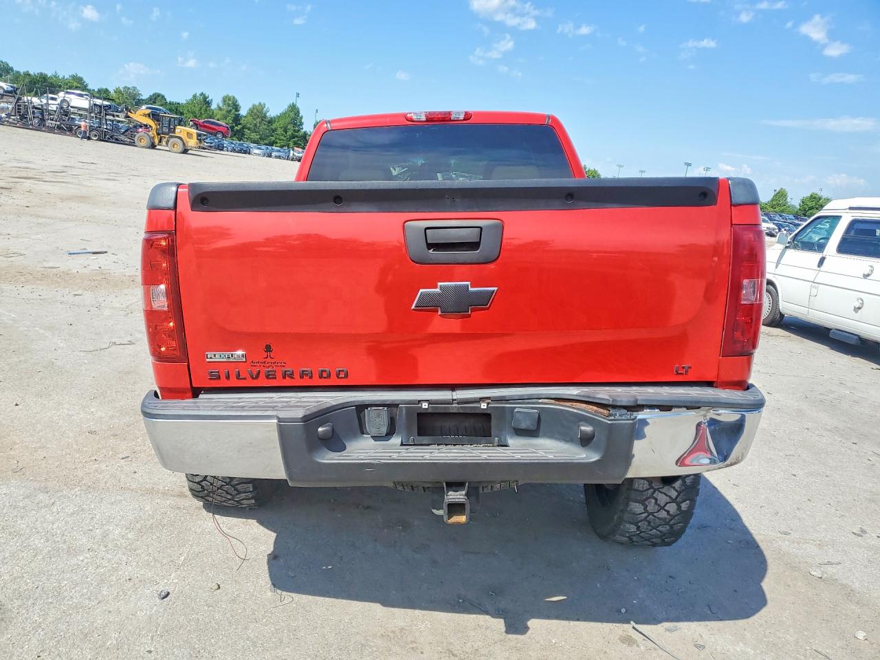 2010 Chevrolet Silverado K1500 Lt Red vin: 1GCSKSE37AZ148953