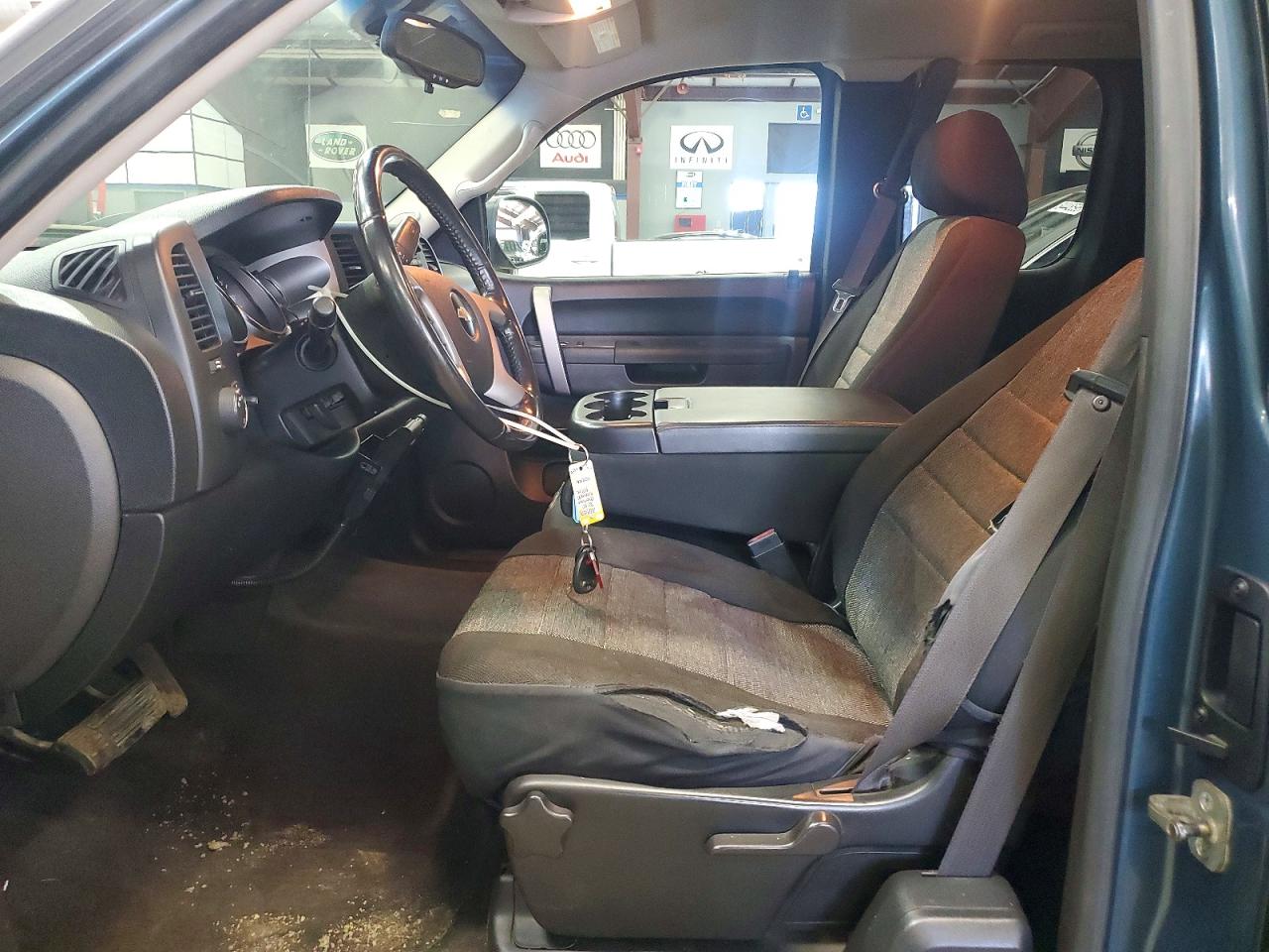 2010 Chevrolet Silverado K1500 Lt Blue vin: 1GCSKSE37AZ151044