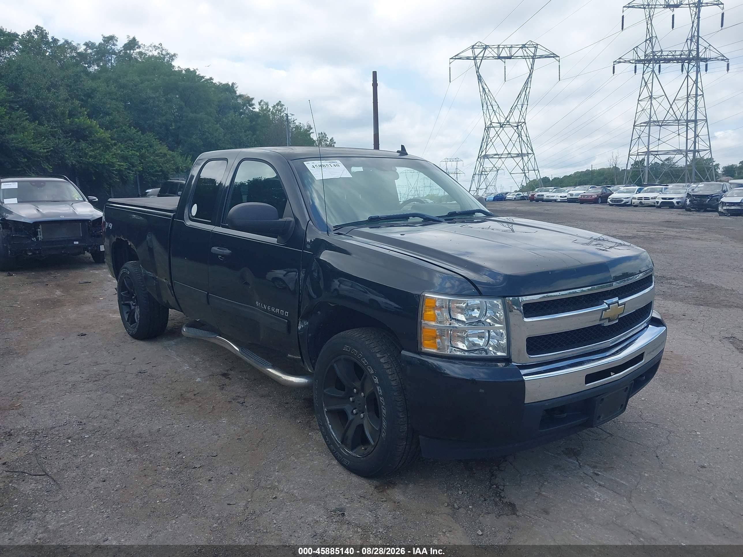 2010 Chevrolet Silverado 1500 Lt Черный vin: 1GCSKSE37AZ253797