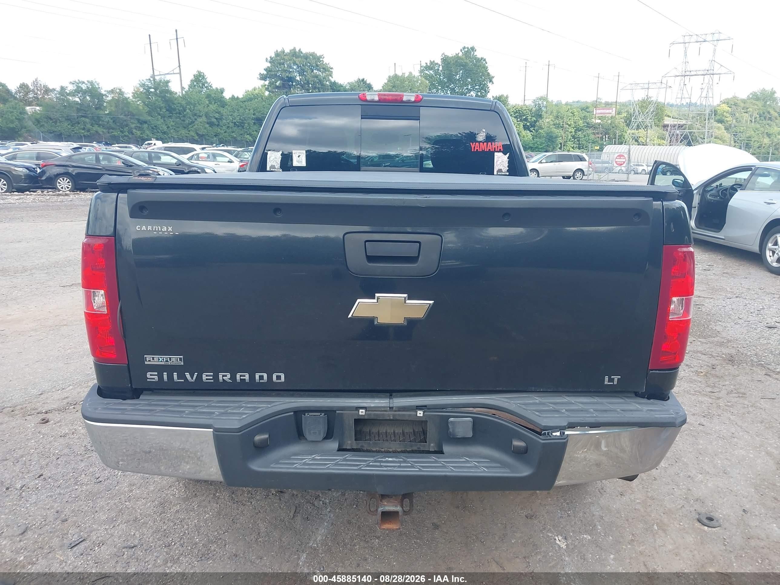 2010 Chevrolet Silverado 1500 Lt Черный vin: 1GCSKSE37AZ253797