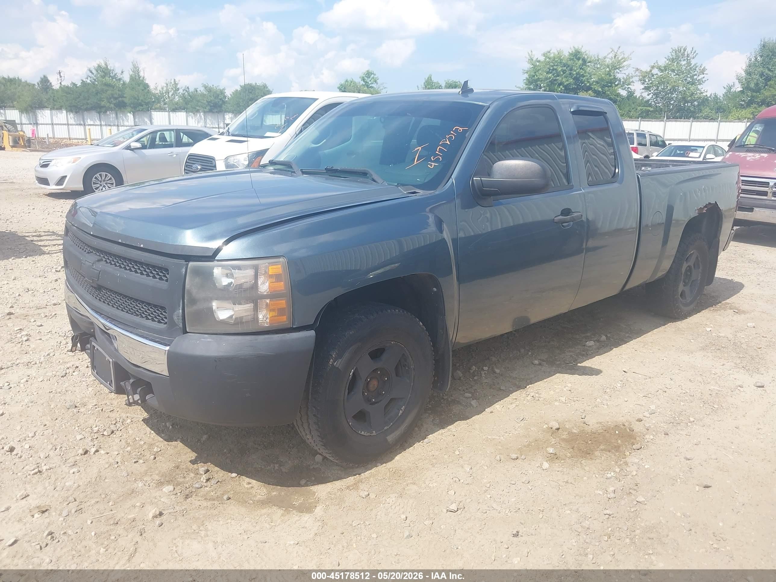 2010 Chevrolet Silverado 1500 Lt Синий vin: 1GCSKSE37AZ265142