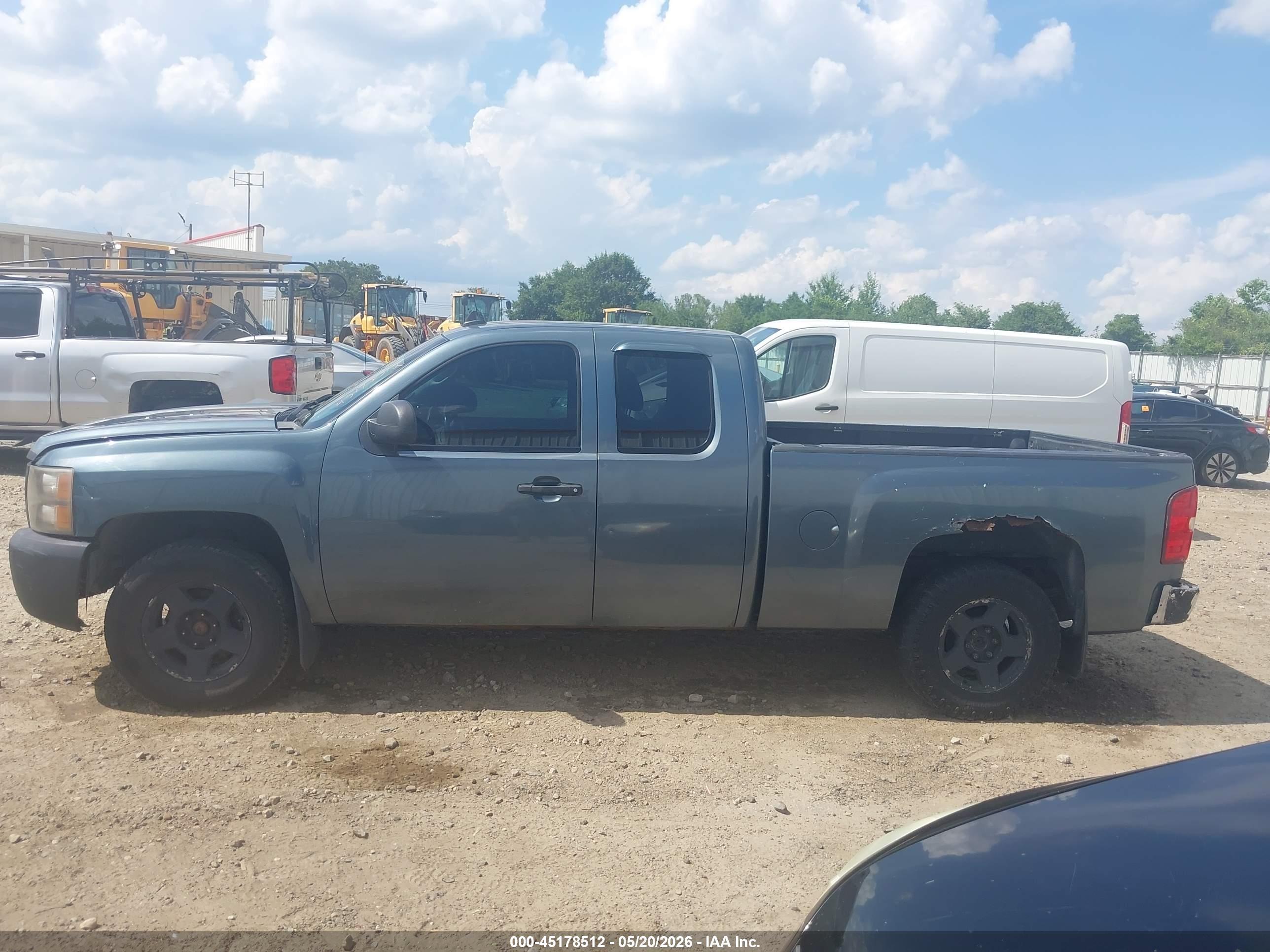 2010 Chevrolet Silverado 1500 Lt Синий vin: 1GCSKSE37AZ265142