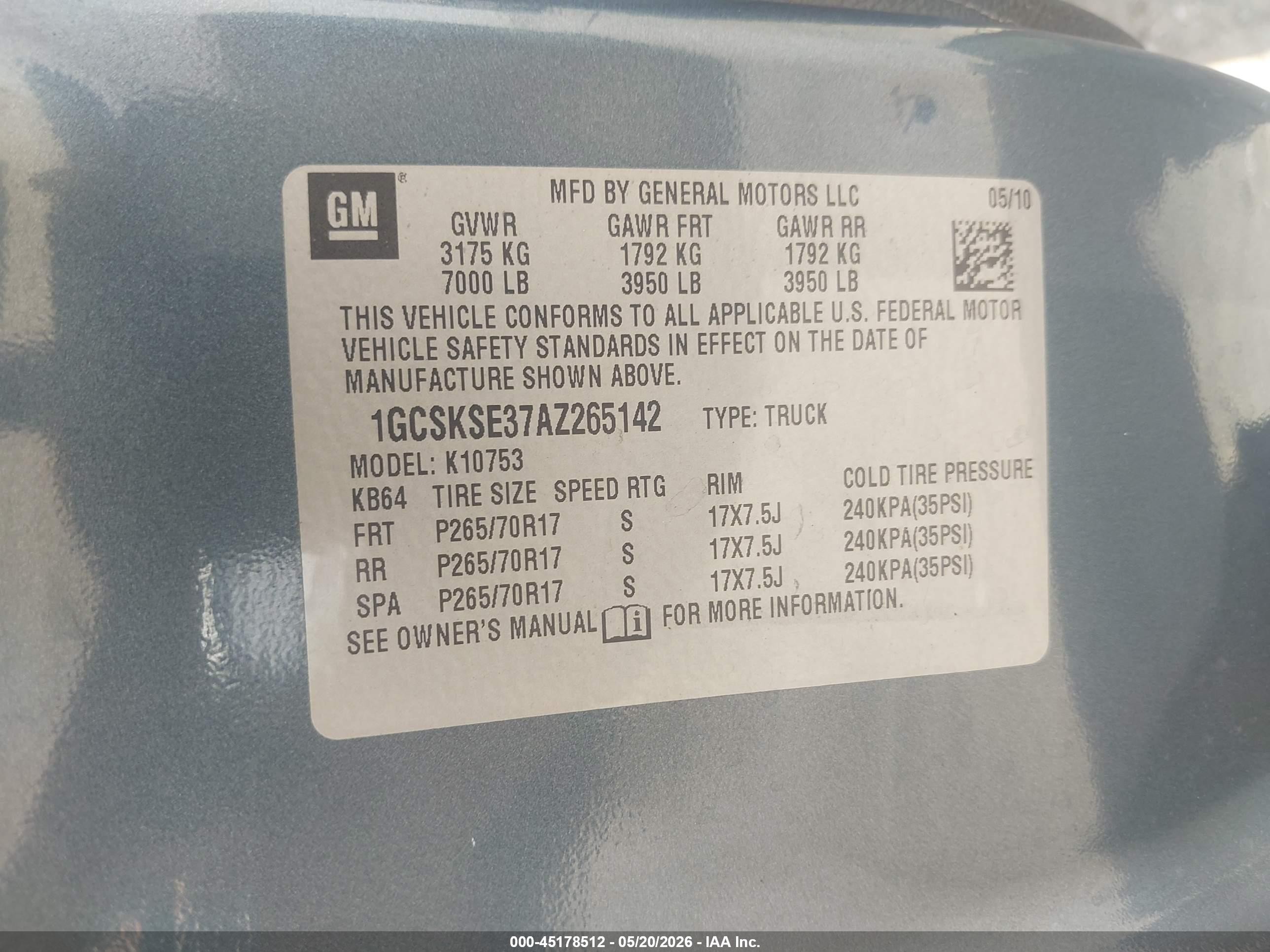 2010 Chevrolet Silverado 1500 Lt Синий vin: 1GCSKSE37AZ265142