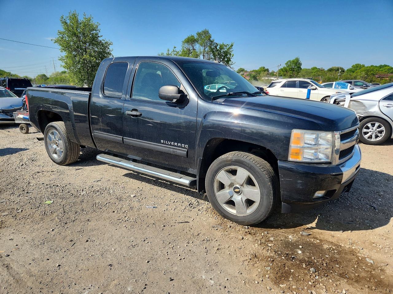 2010 Chevrolet Silverado K1500 Lt Черный vin: 1GCSKSE38AZ106534