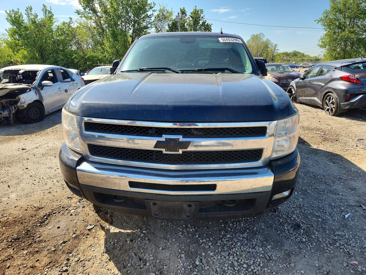 2010 Chevrolet Silverado K1500 Lt Черный vin: 1GCSKSE38AZ106534