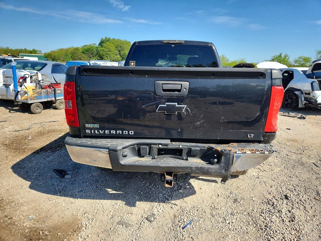 2010 Chevrolet Silverado K1500 Lt Черный vin: 1GCSKSE38AZ106534