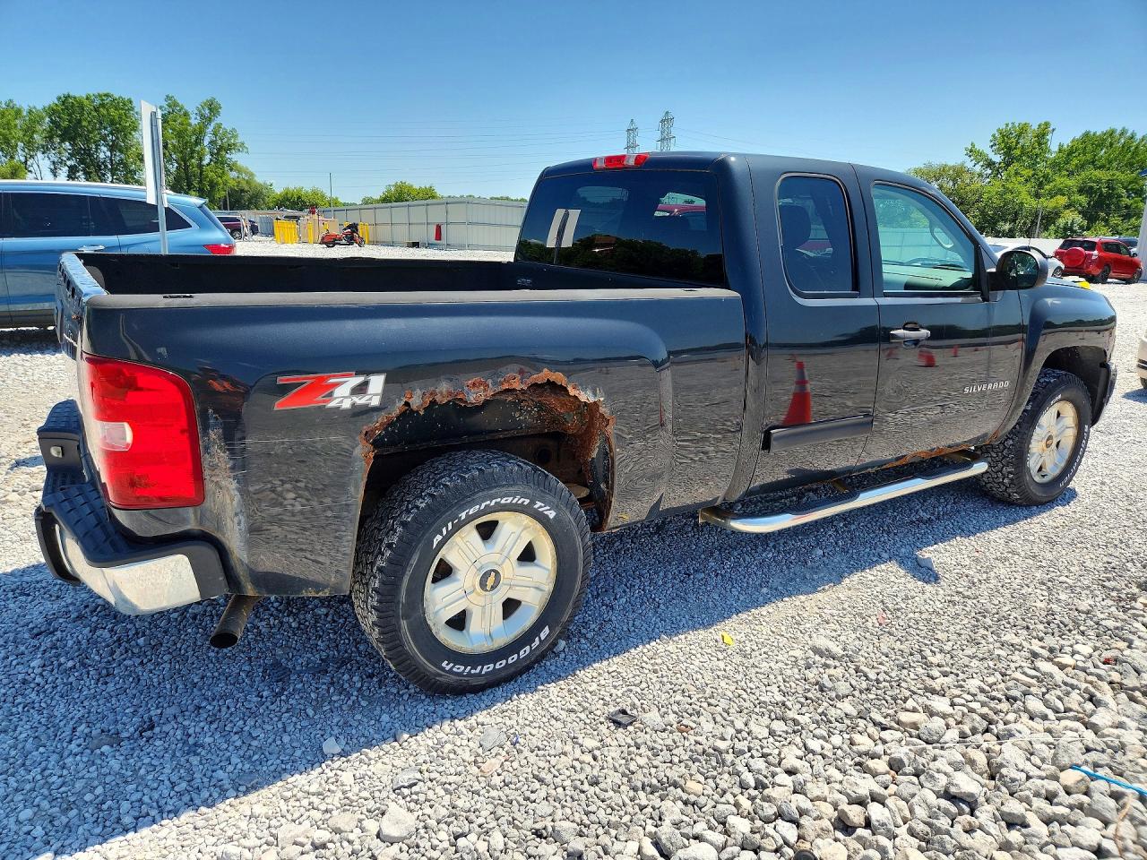 2010 Chevrolet Silverado K1500 Lt Черный vin: 1GCSKSE38AZ127108