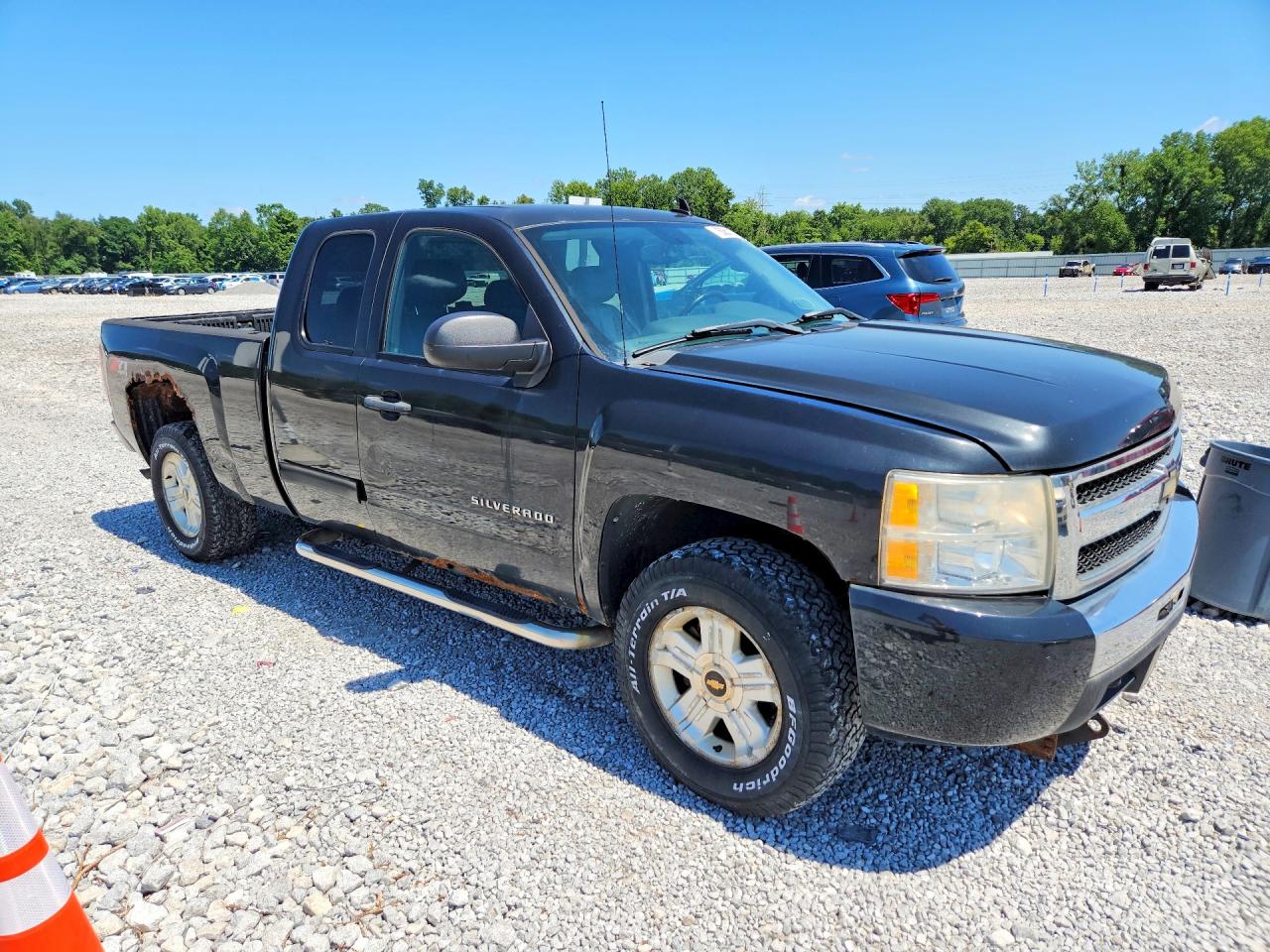 2010 Chevrolet Silverado K1500 Lt Черный vin: 1GCSKSE38AZ127108