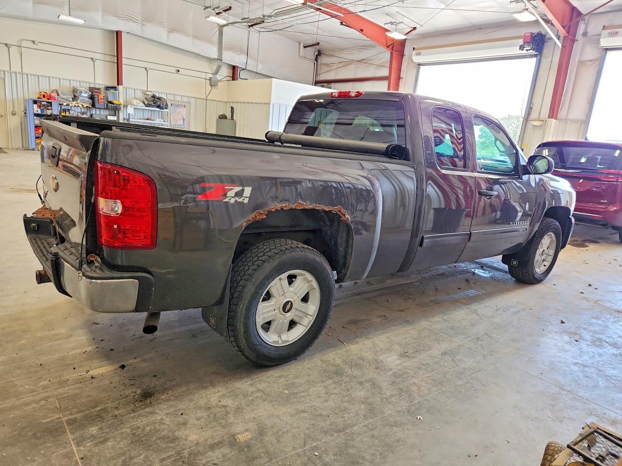 2010 Chevrolet Silverado K1500 Lt Gray vin: 1GCSKSE38AZ143700