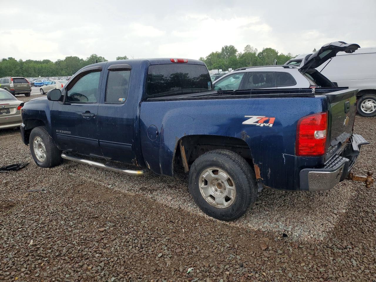 2010 Chevrolet Silverado K1500 Lt Blue vin: 1GCSKSE38AZ278451