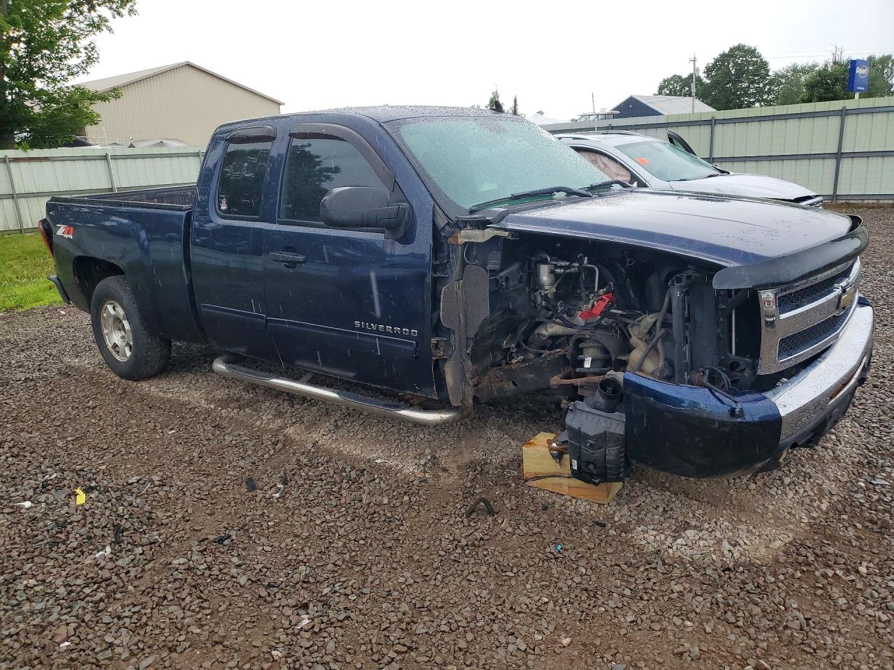 2010 Chevrolet Silverado K1500 Lt Blue vin: 1GCSKSE38AZ278451