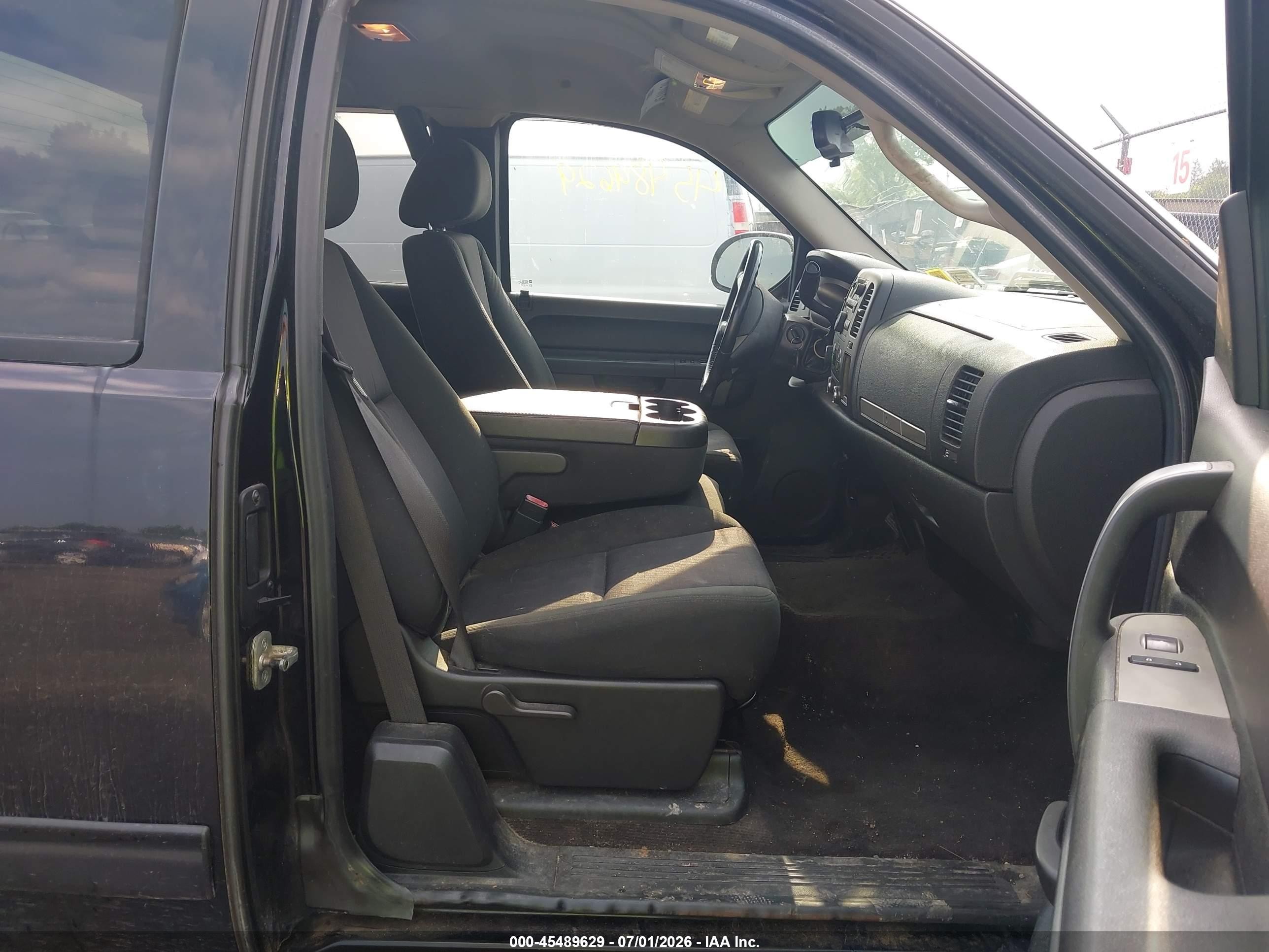 2010 Chevrolet Silverado 1500 Lt Black vin: 1GCSKSE38AZ289014
