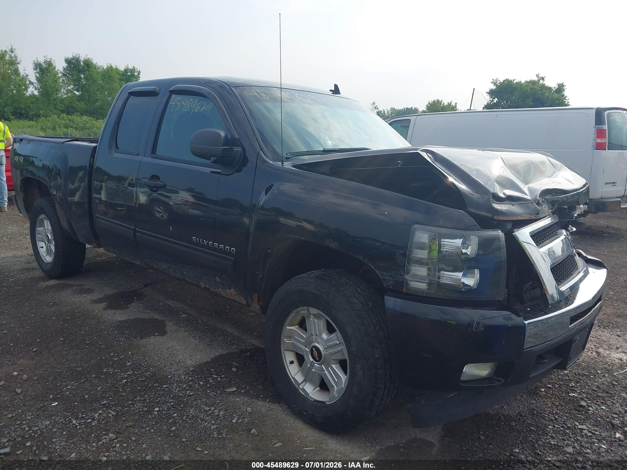 2010 Chevrolet Silverado 1500 Lt Black vin: 1GCSKSE38AZ289014