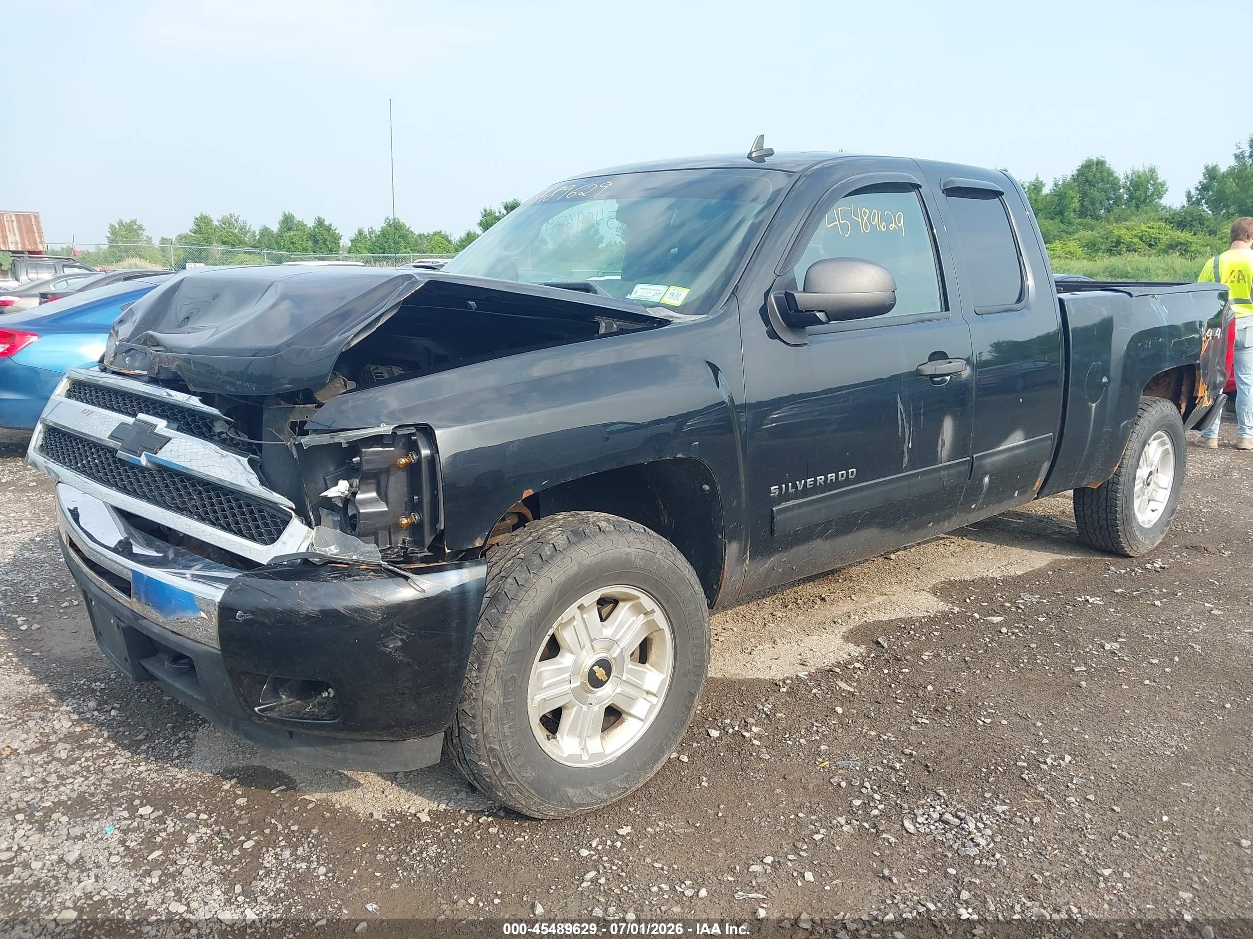 2010 Chevrolet Silverado 1500 Lt Black vin: 1GCSKSE38AZ289014