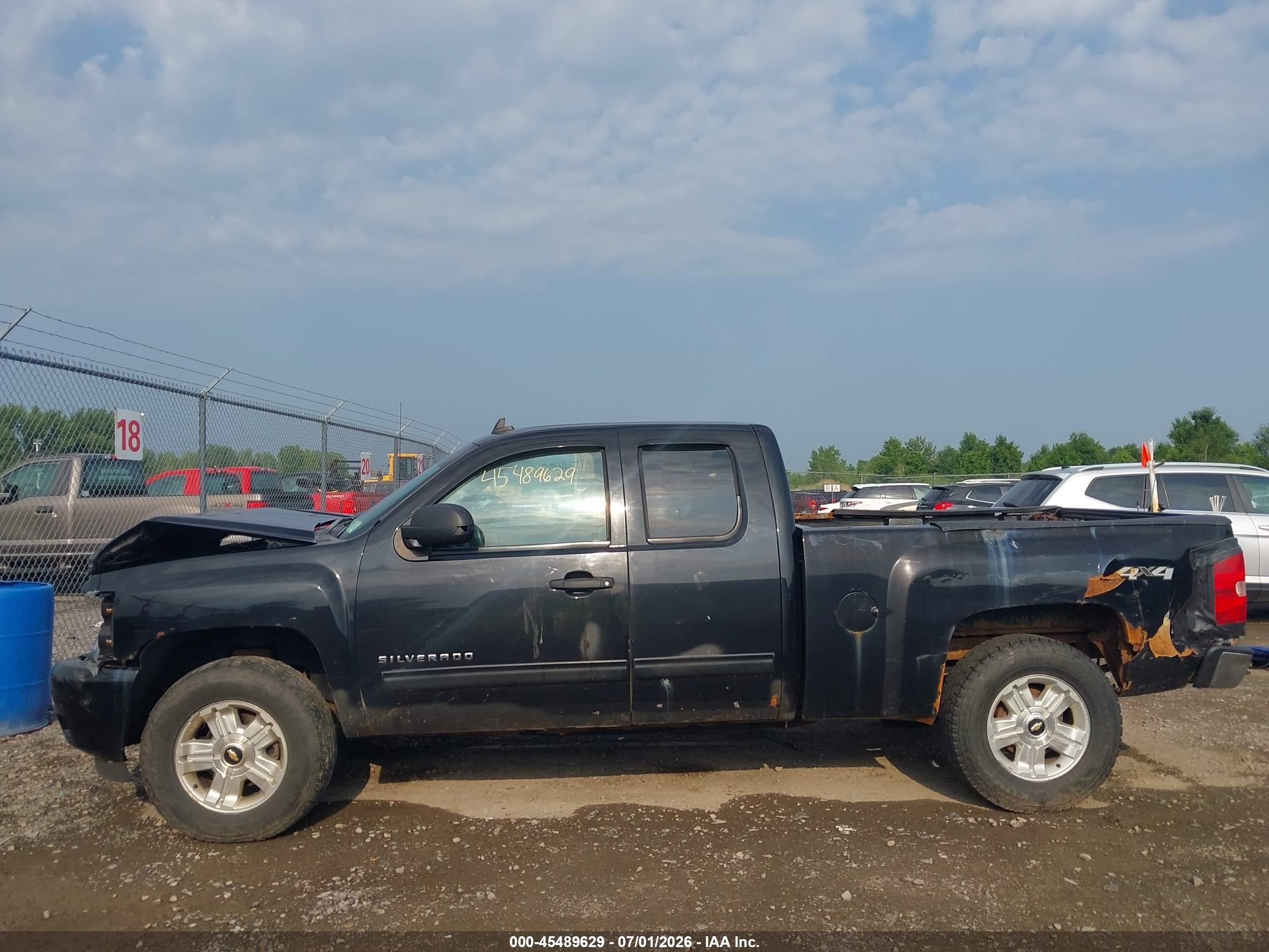 2010 Chevrolet Silverado 1500 Lt Black vin: 1GCSKSE38AZ289014