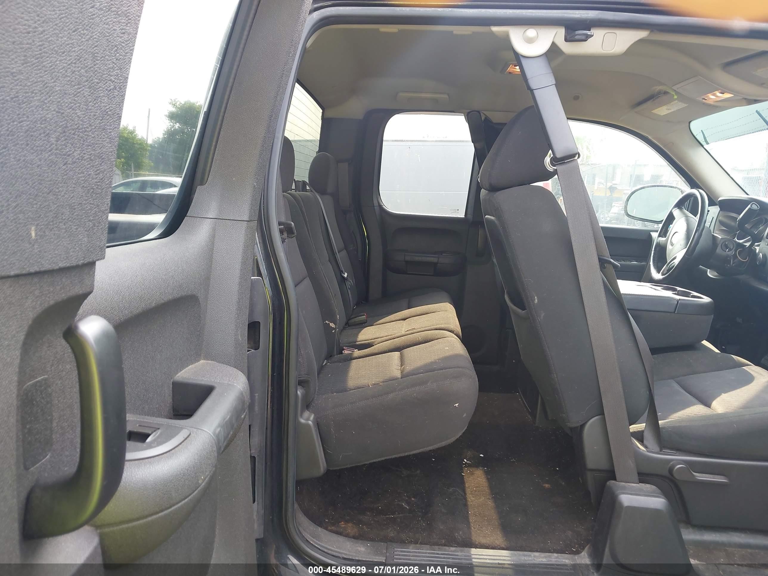 2010 Chevrolet Silverado 1500 Lt Black vin: 1GCSKSE38AZ289014