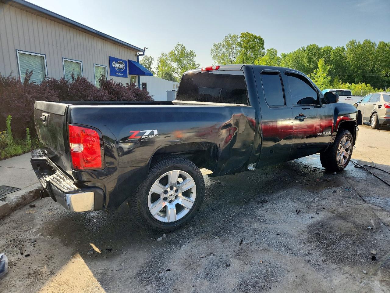 2010 Chevrolet Silverado K1500 Lt Black vin: 1GCSKSE39AZ109989