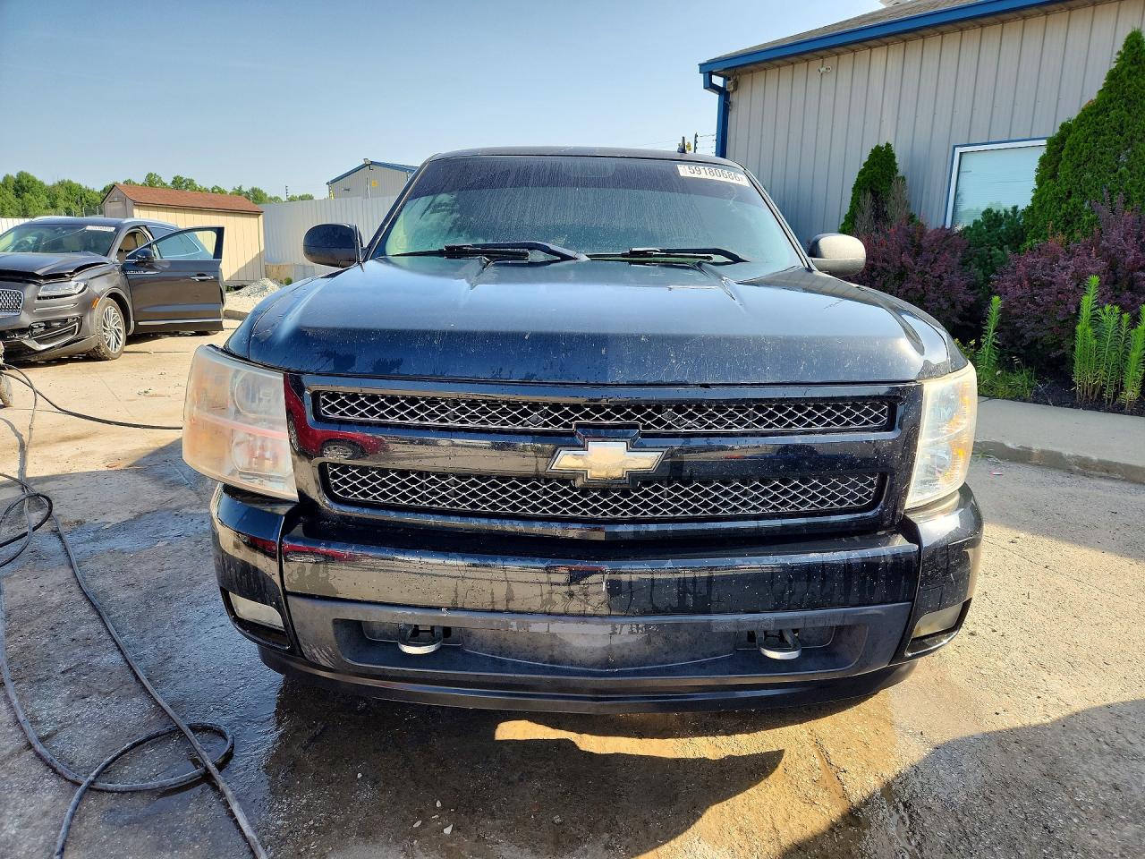 2010 Chevrolet Silverado K1500 Lt Black vin: 1GCSKSE39AZ109989