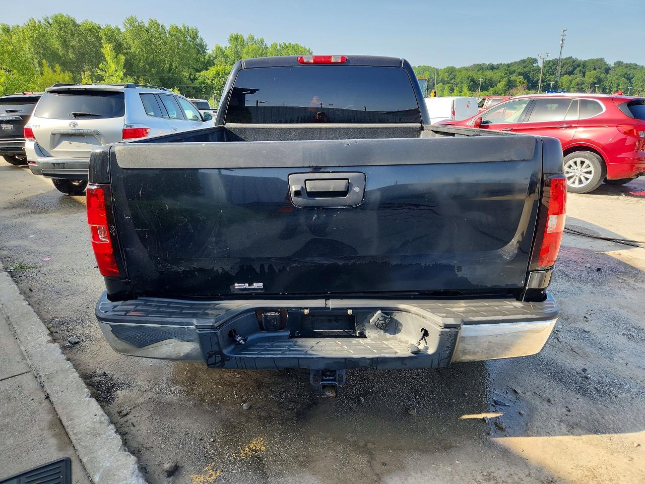 2010 Chevrolet Silverado K1500 Lt Black vin: 1GCSKSE39AZ109989