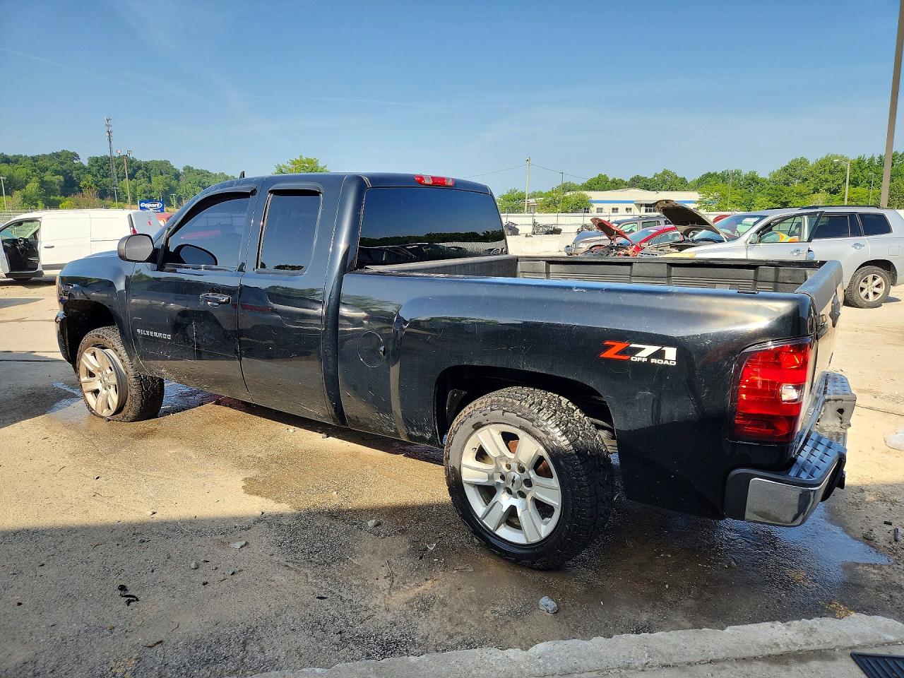 2010 Chevrolet Silverado K1500 Lt Black vin: 1GCSKSE39AZ109989