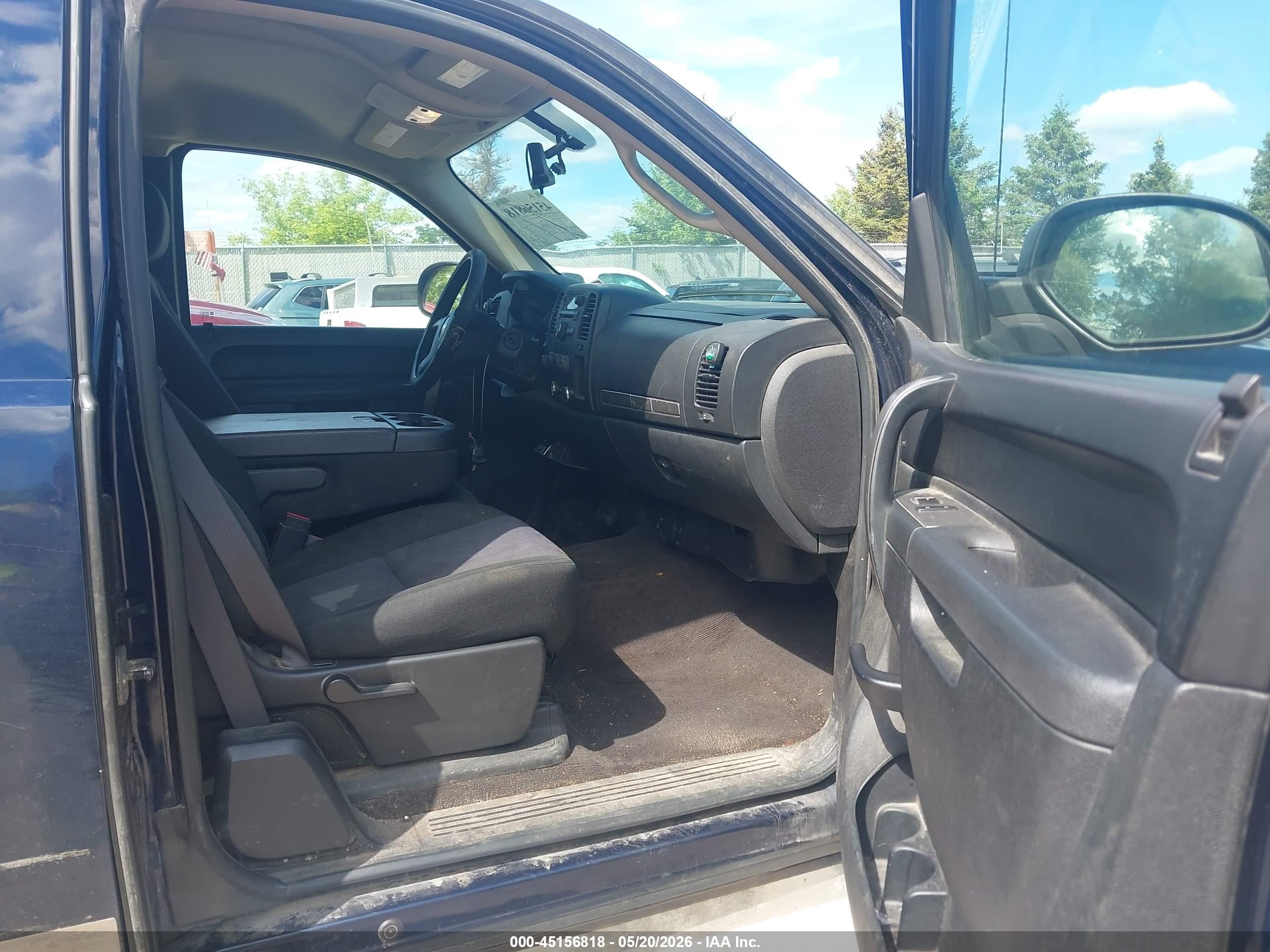 2010 Chevrolet Silverado 1500 Lt Dark Blue vin: 1GCSKSE39AZ110494