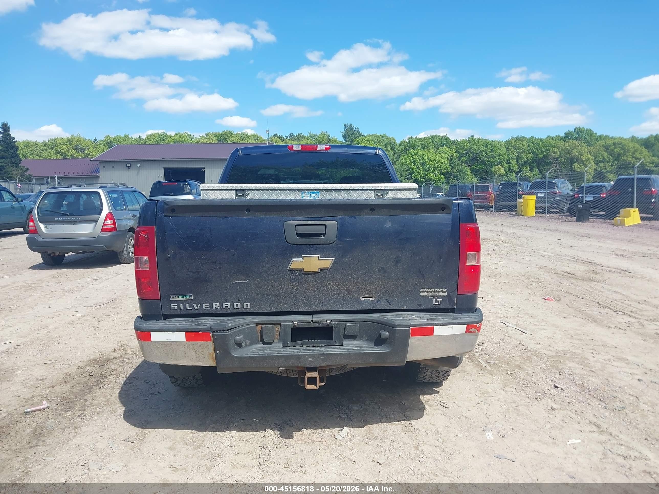 2010 Chevrolet Silverado 1500 Lt Dark Blue vin: 1GCSKSE39AZ110494