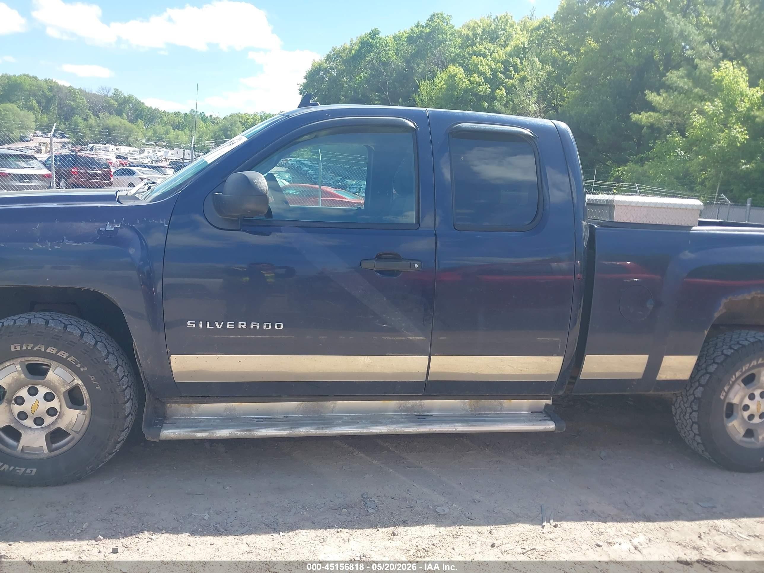 2010 Chevrolet Silverado 1500 Lt Dark Blue vin: 1GCSKSE39AZ110494