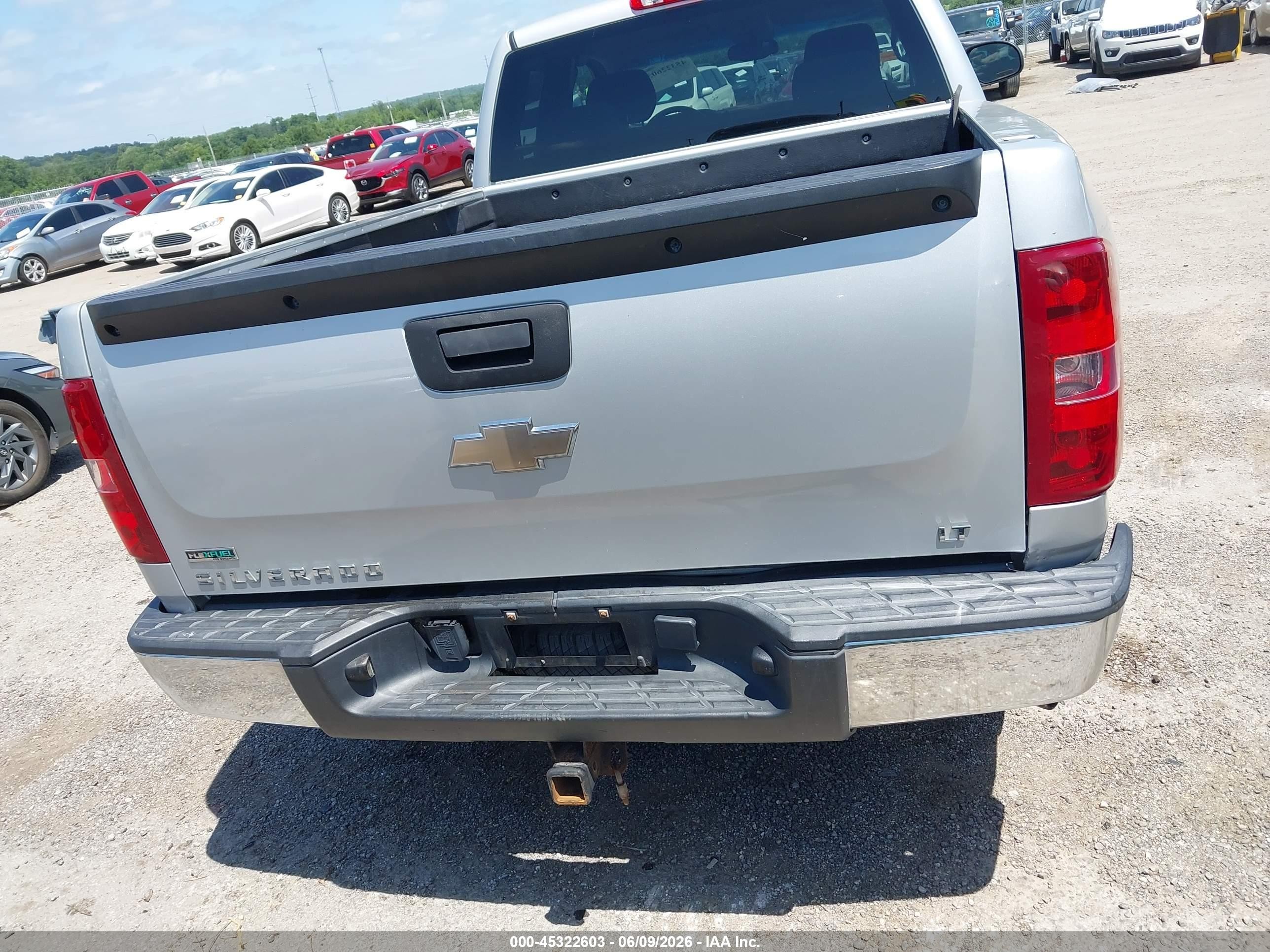 2010 Chevrolet Silverado 1500 Lt Silver vin: 1GCSKSE39AZ116490