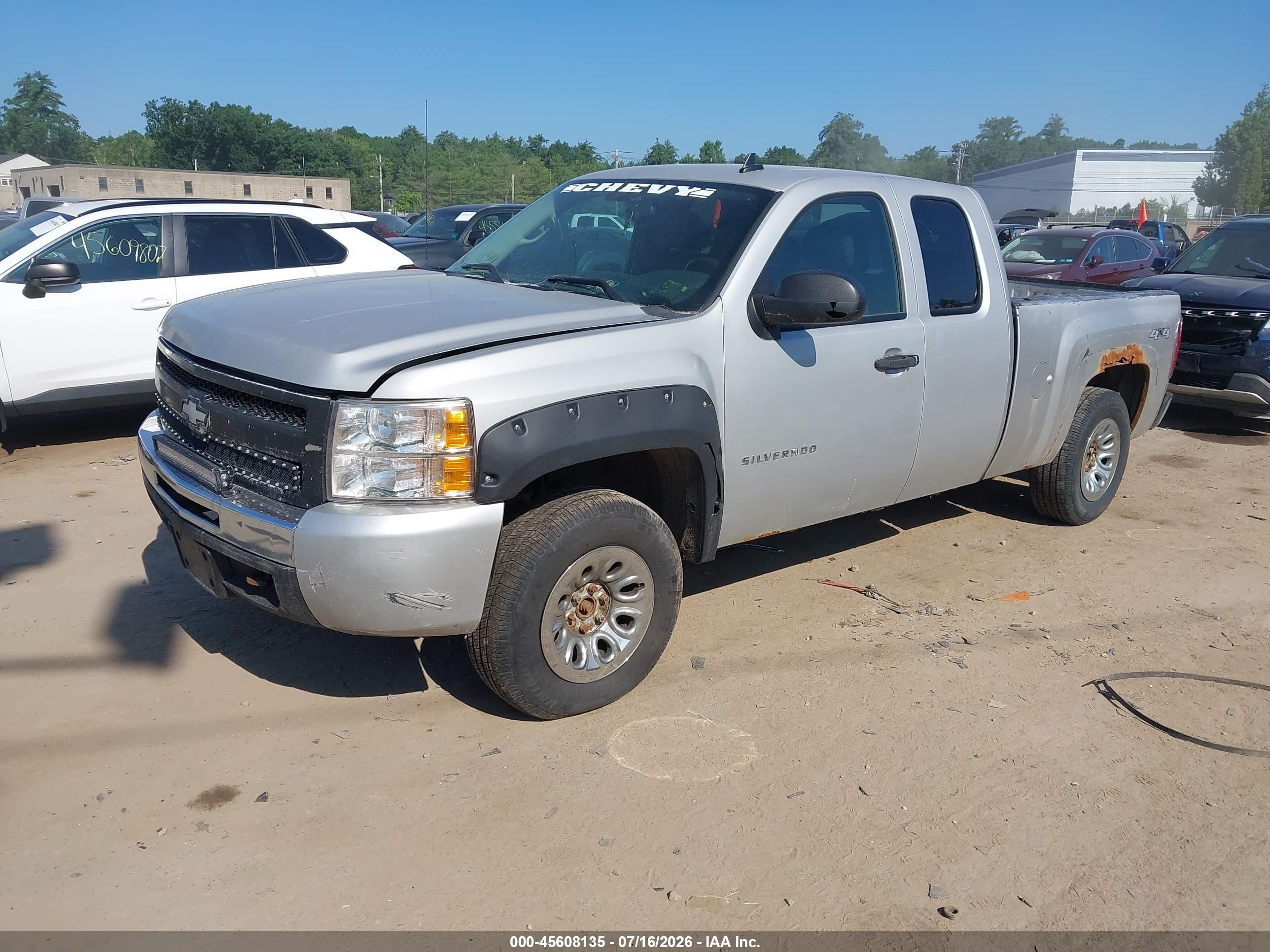 2010 Chevrolet Silverado 1500 Lt Silver vin: 1GCSKSE39AZ162305